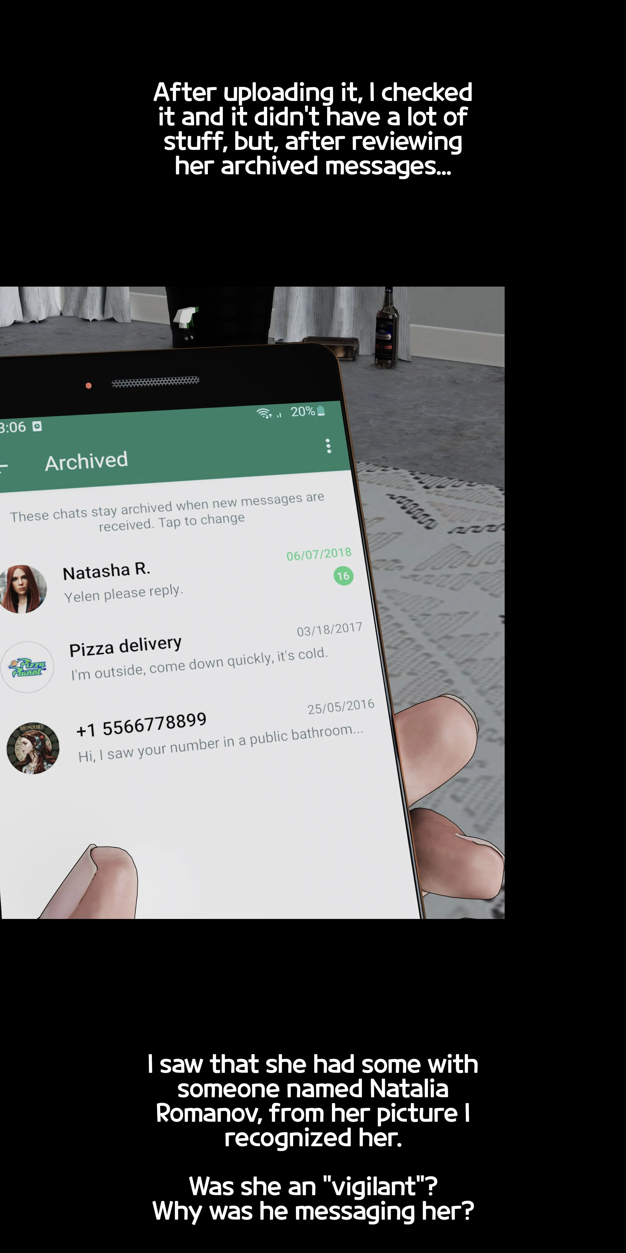 My Neighbor’s Widow [Rose Blue 3D] - Chapter 1 — Page 16