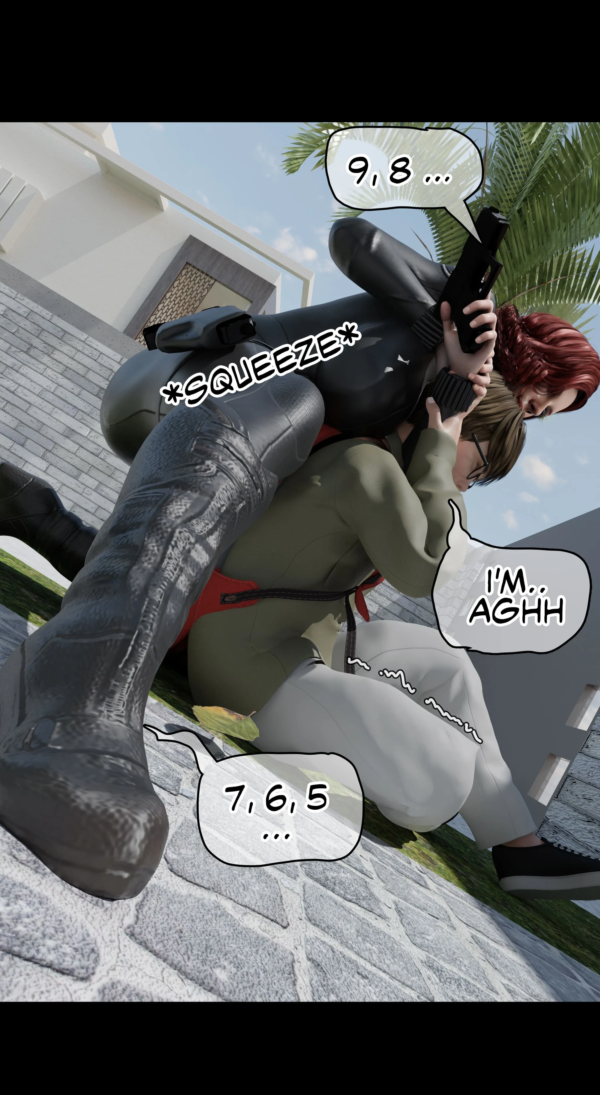 My Neighbor’s Widow [Rose Blue 3D] - Chapter 1 — Page 49