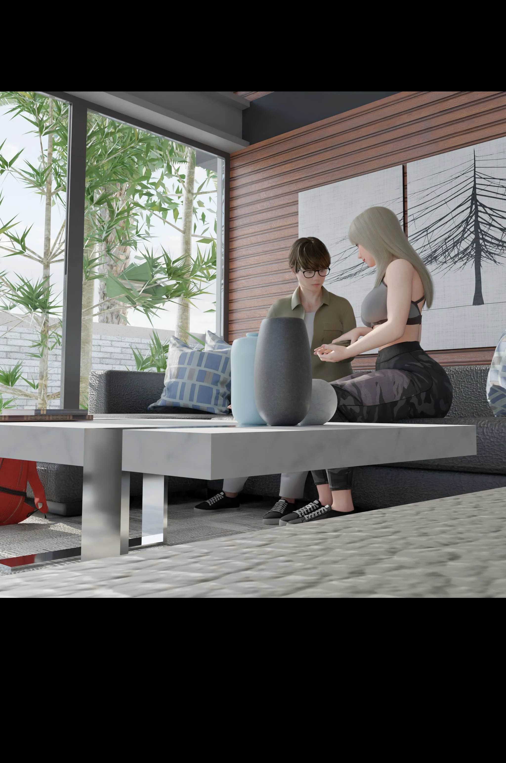 My Neighbor’s Widow [Rose Blue 3D] - Chapter 1 — Page 68