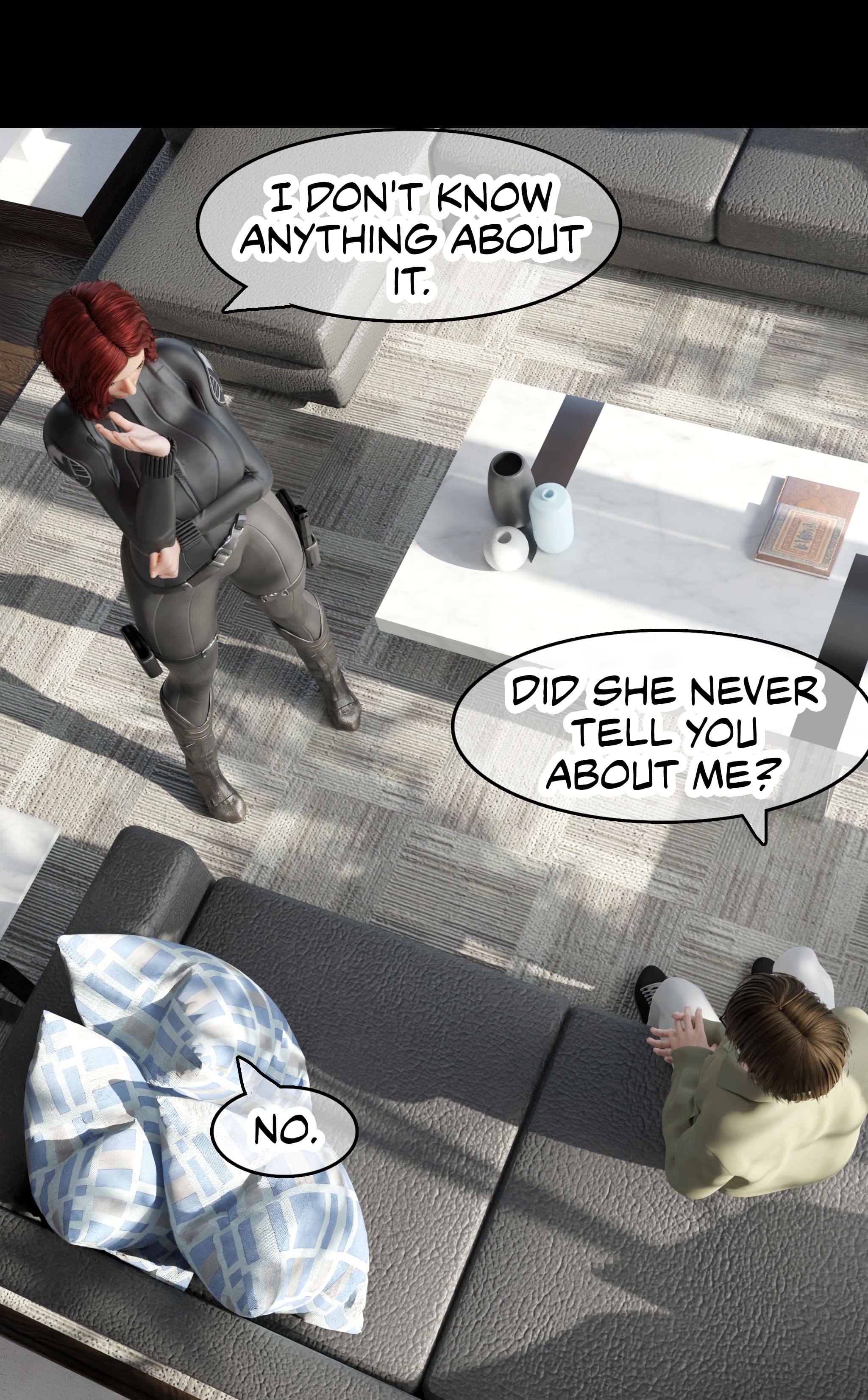 My Neighbor’s Widow [Rose Blue 3D] - Chapter 1 — Page 82