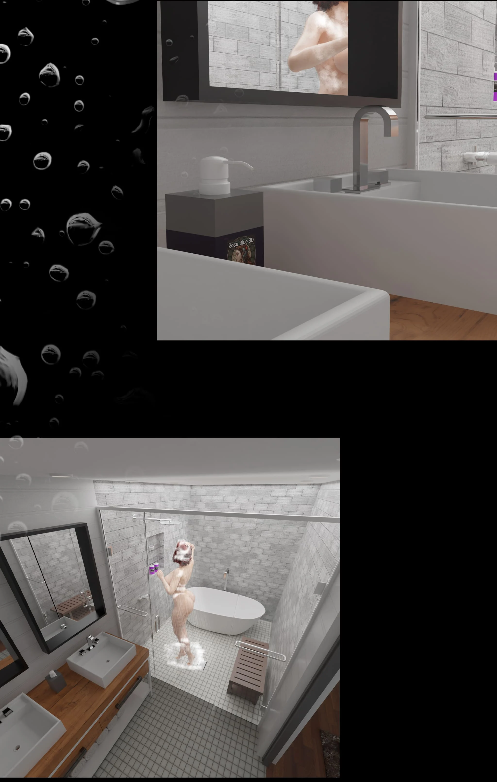 My Neighbor’s Widow [Rose Blue 3D] - Chapter 1 — Page 93