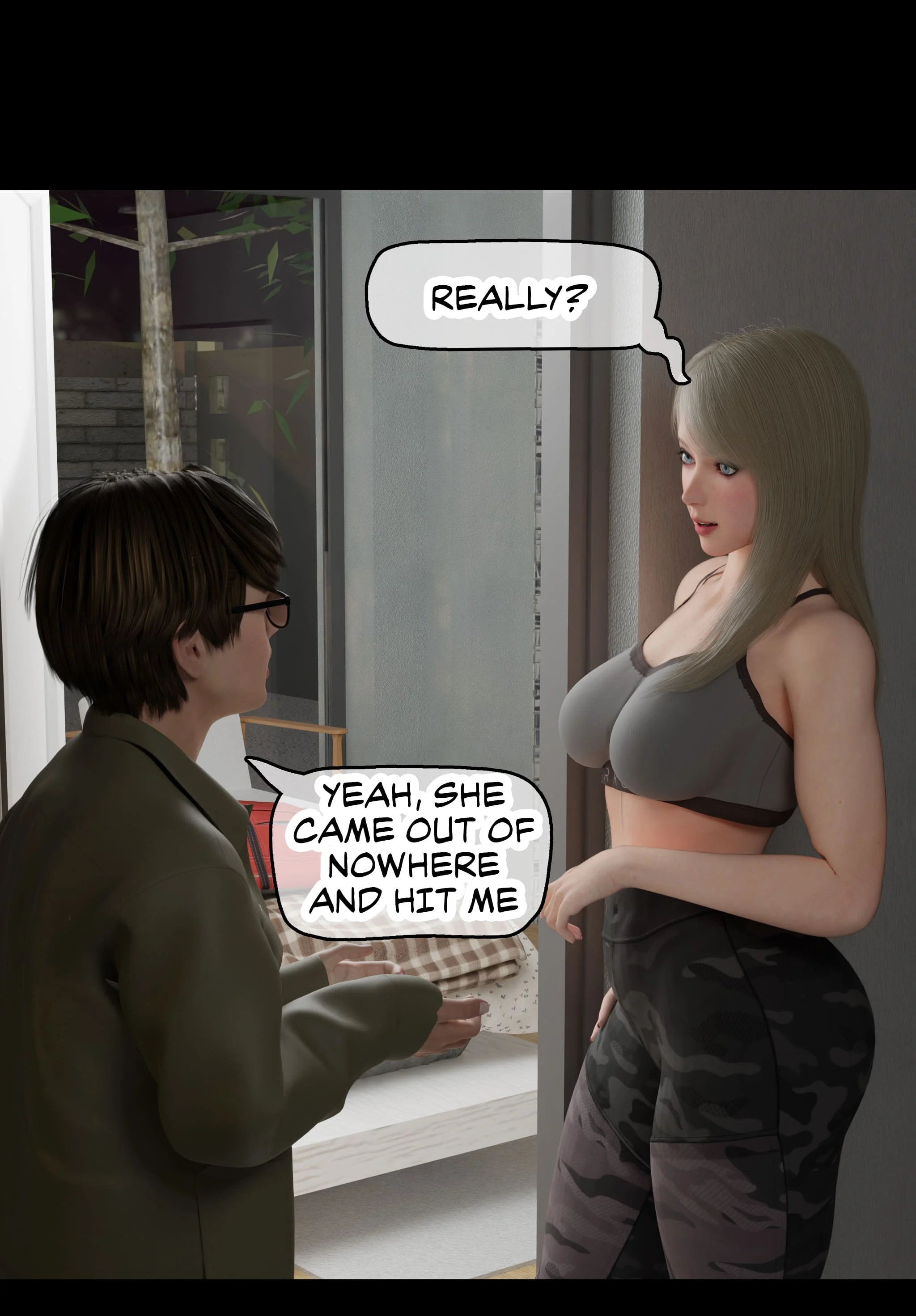 My Neighbor’s Widow [Rose Blue 3D] - Chapter 1 — Page 98