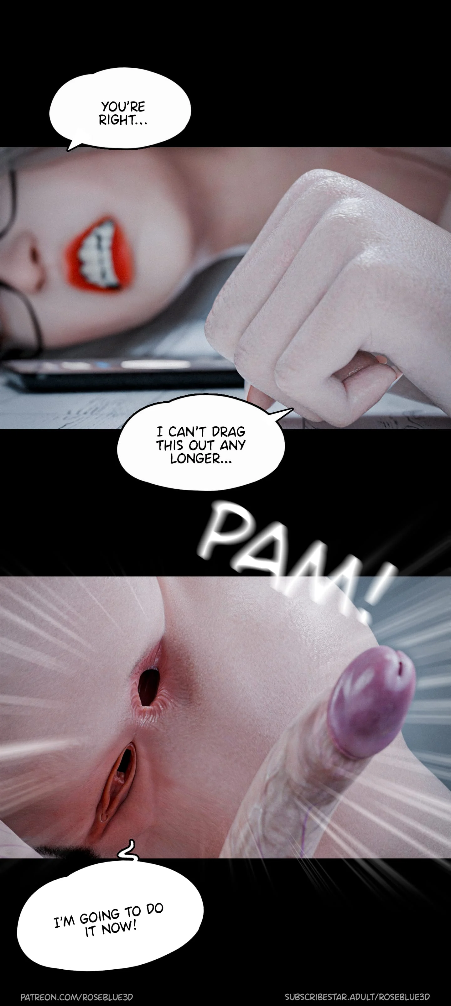 My Neighbor’s Widow [Rose Blue 3D] - Chapter 39 — Page 37
