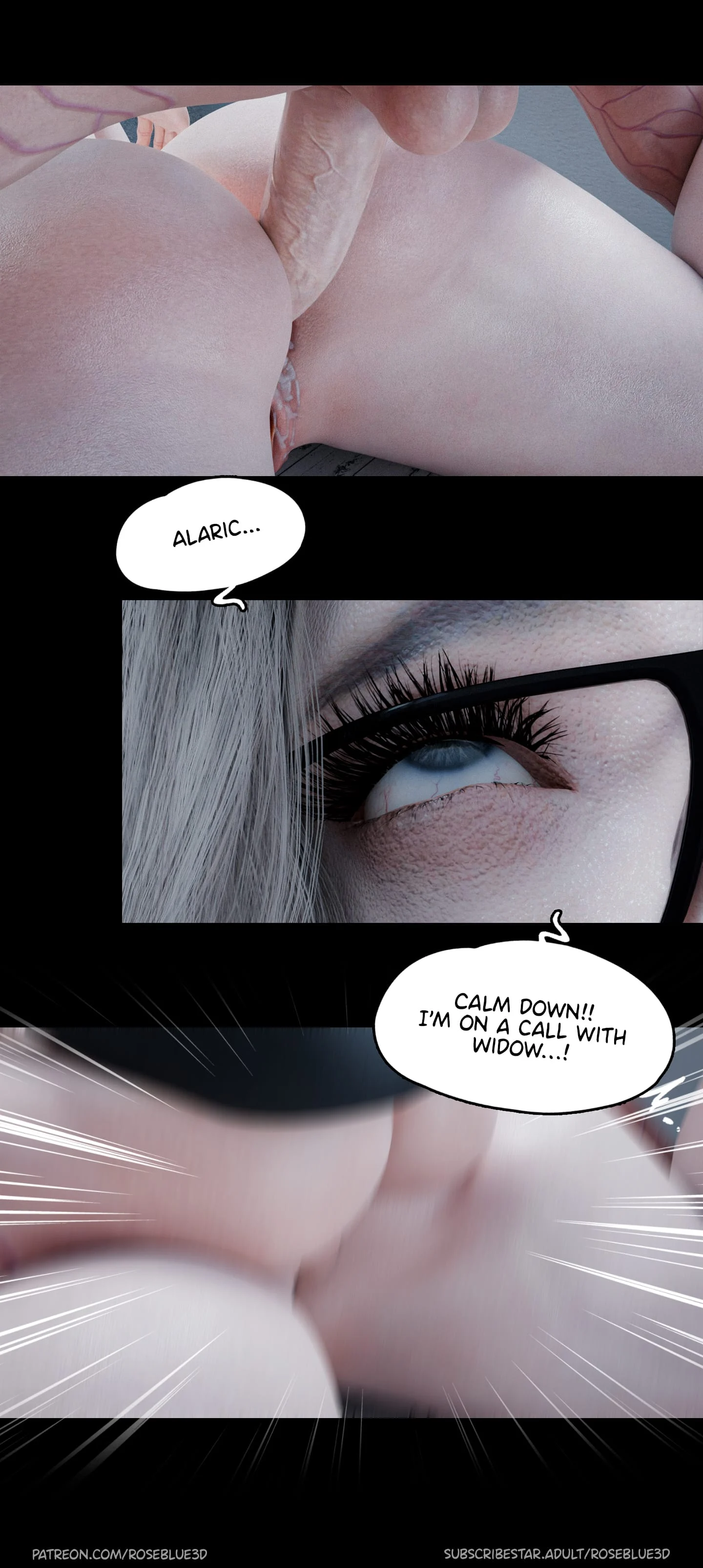 My Neighbor’s Widow [Rose Blue 3D] - Chapter 39 — Page 76