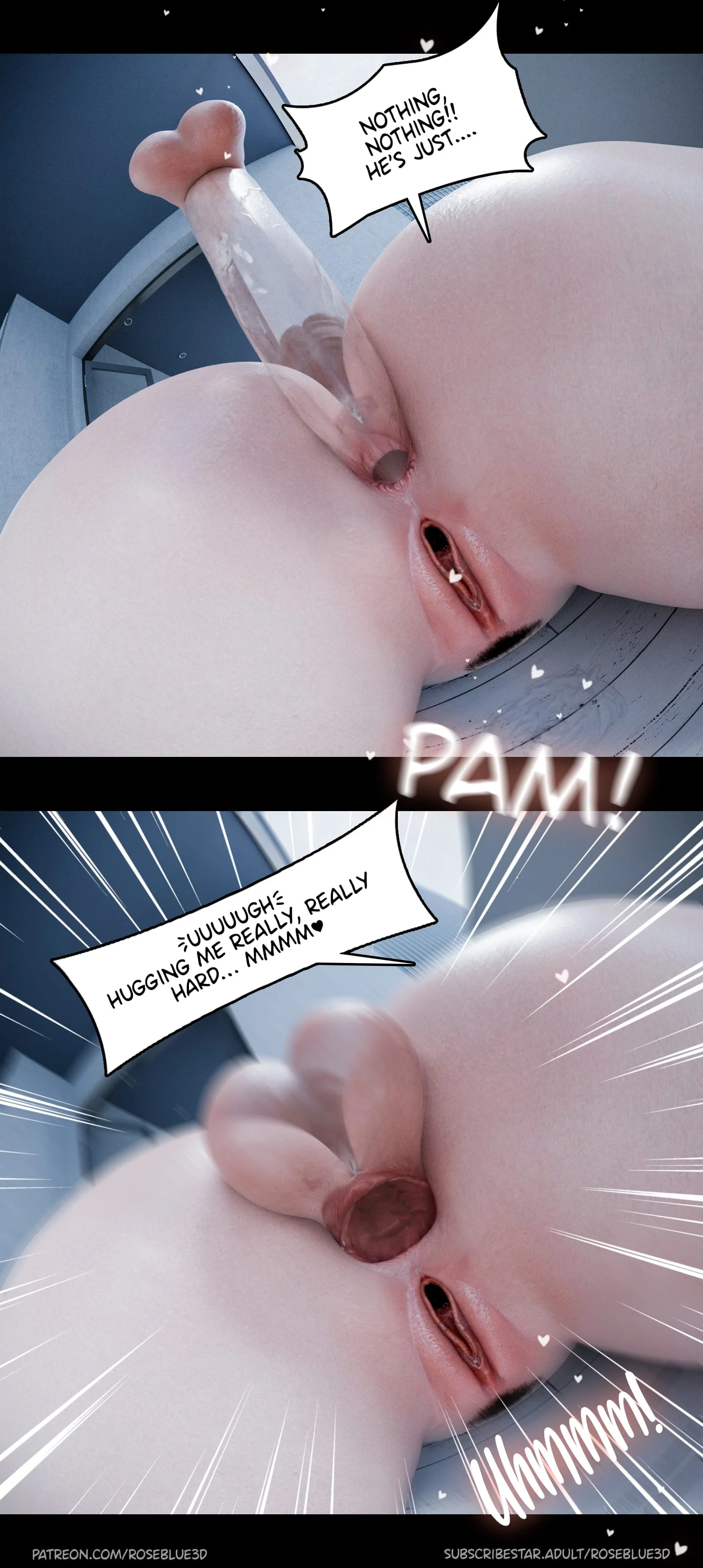 My Neighbor’s Widow [Rose Blue 3D] - Chapter 39 — Page 86