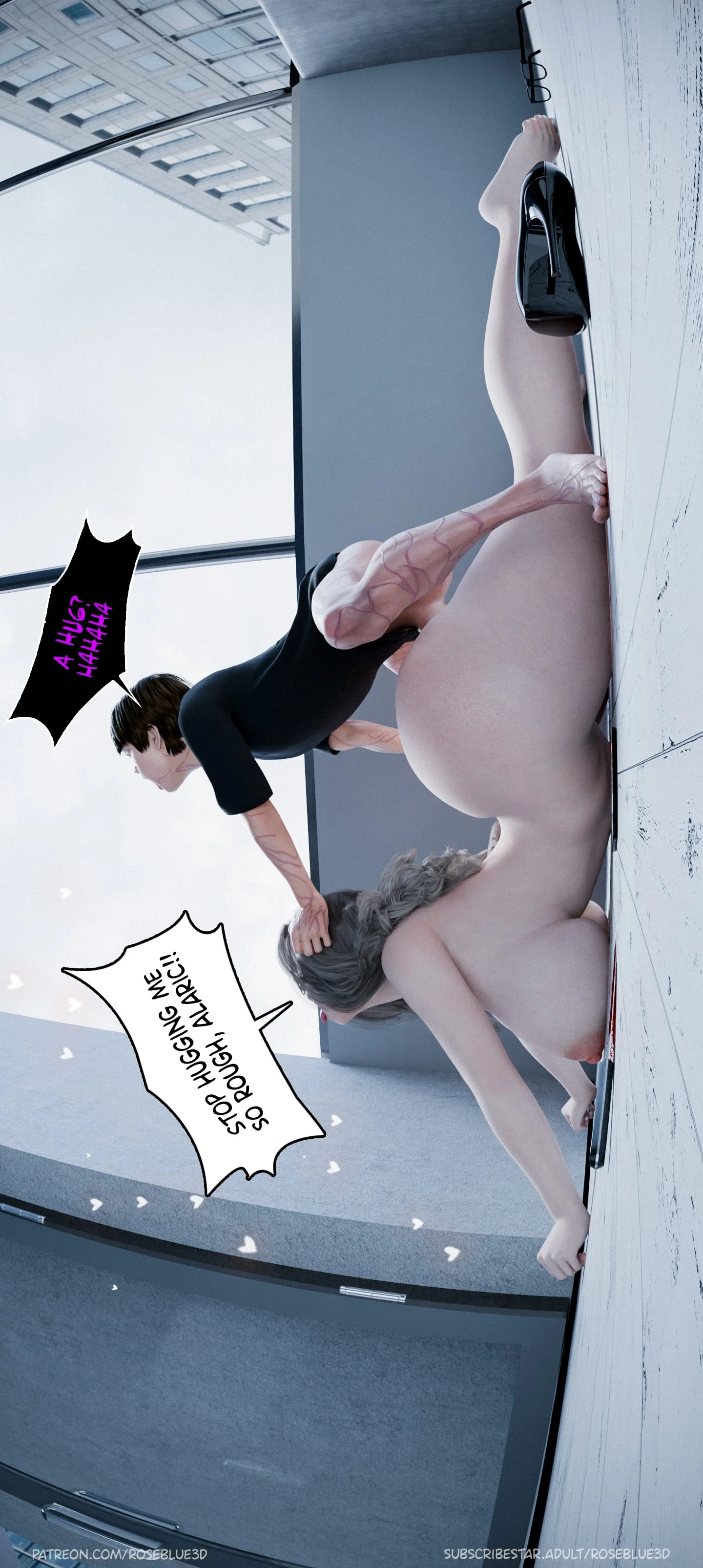 My Neighbor’s Widow [Rose Blue 3D] - Chapter 39 — Page 87