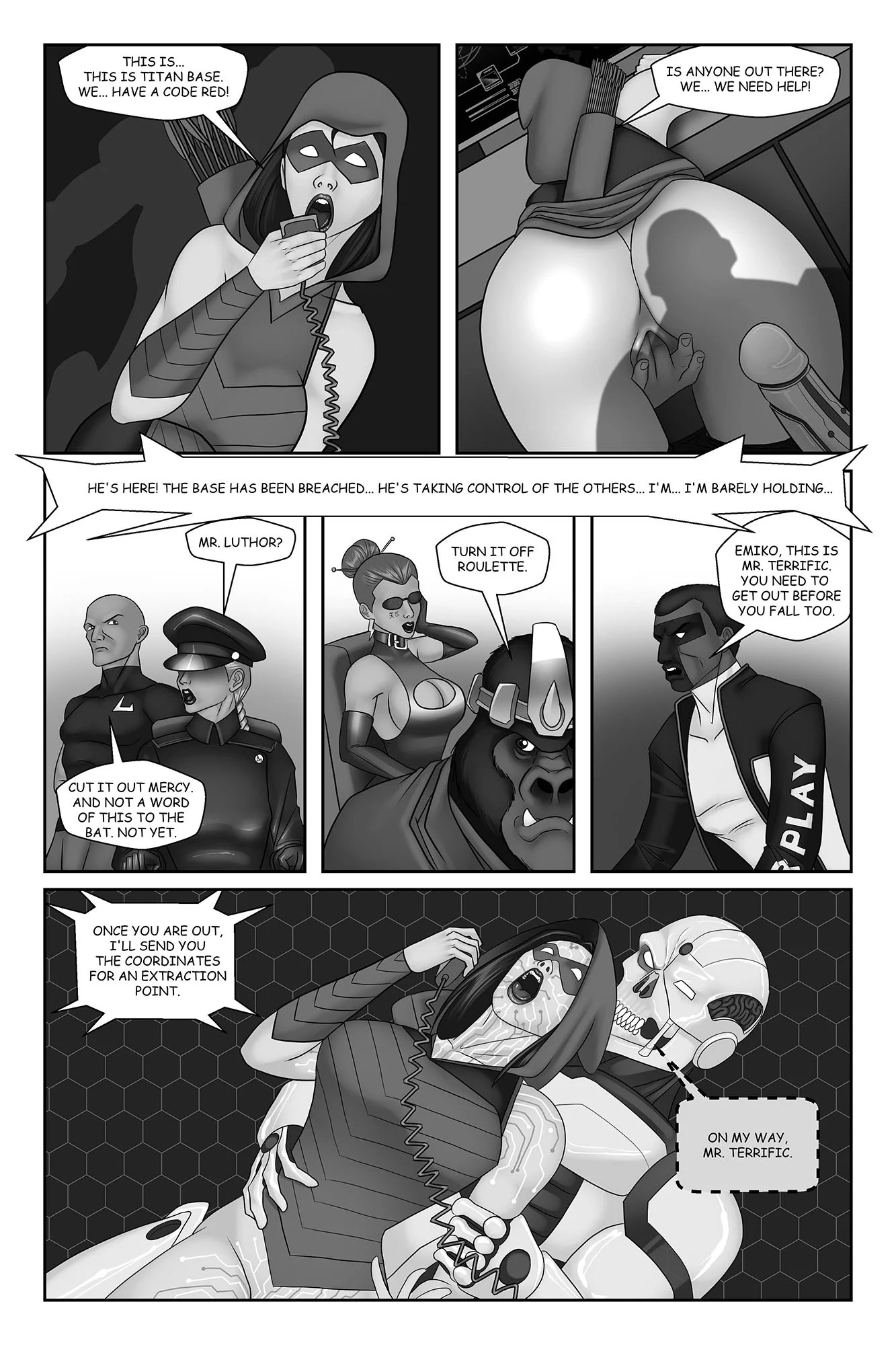 JL Forsaken Souls (Justice League) [The Black Pharaoh] - Chapter 9 — Page 9