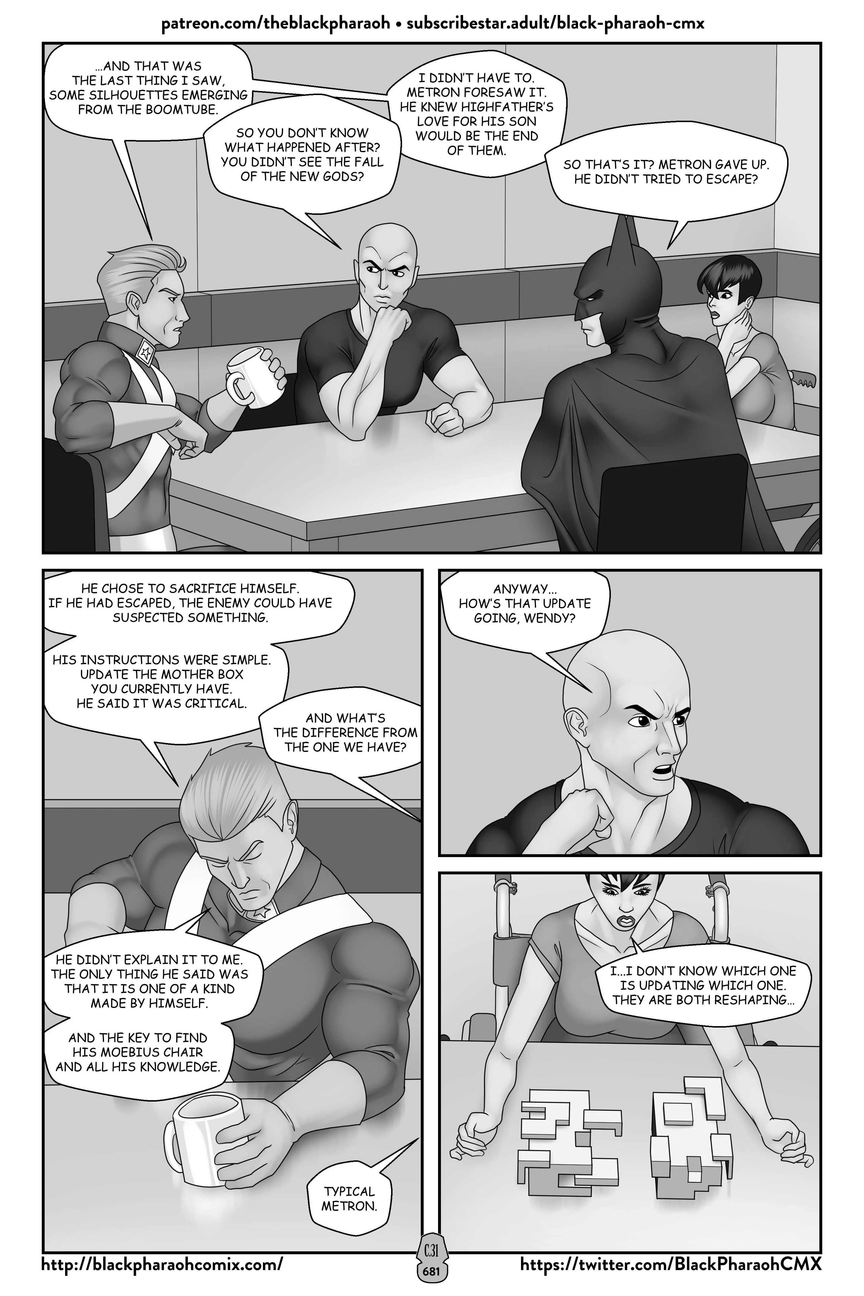 JL Forsaken Souls (Justice League) [The Black Pharaoh] - Chapter 31 — Page 10