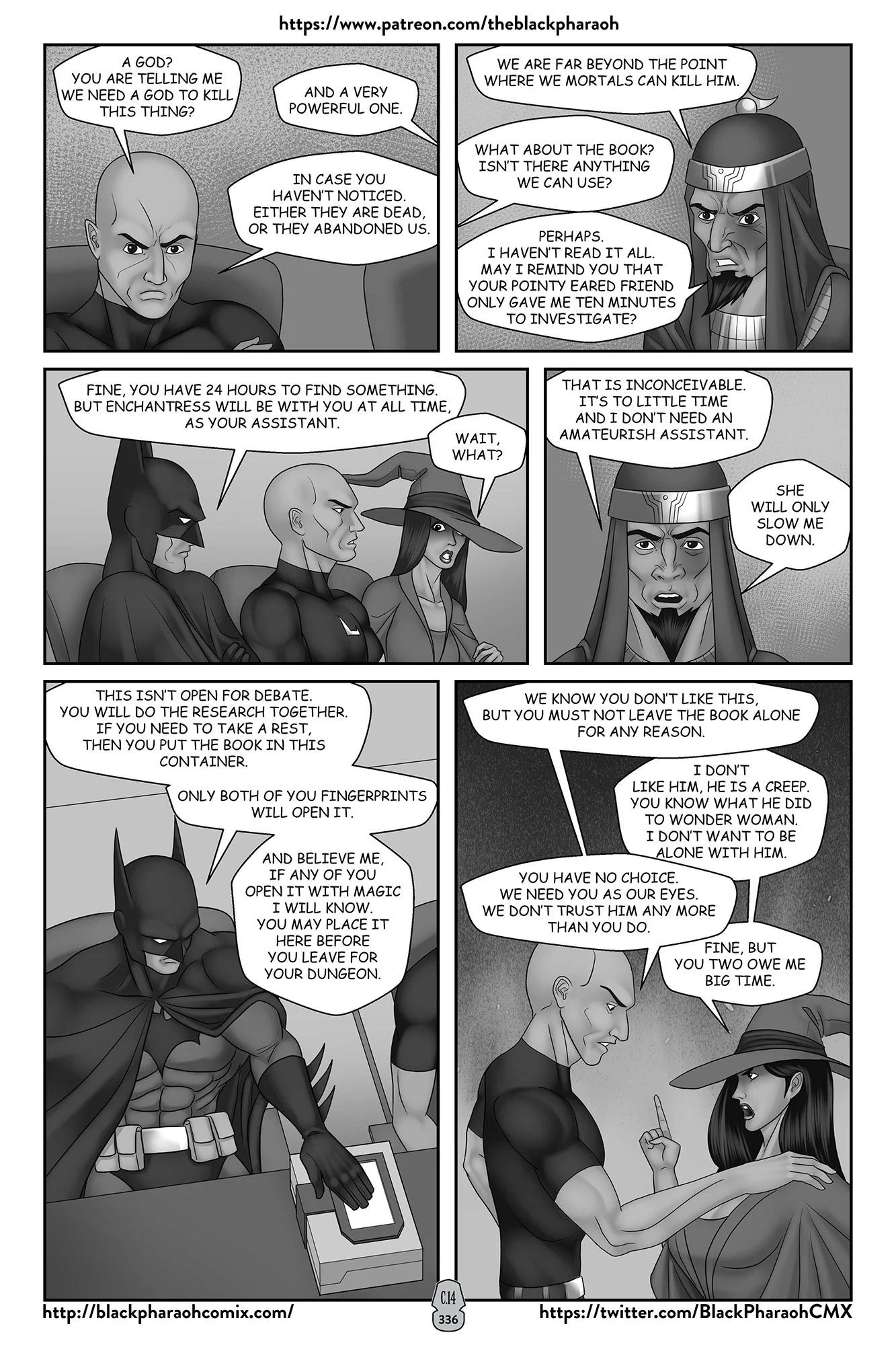 JL Forsaken Souls (Justice League) [The Black Pharaoh] - Chapter 14 — Page 9