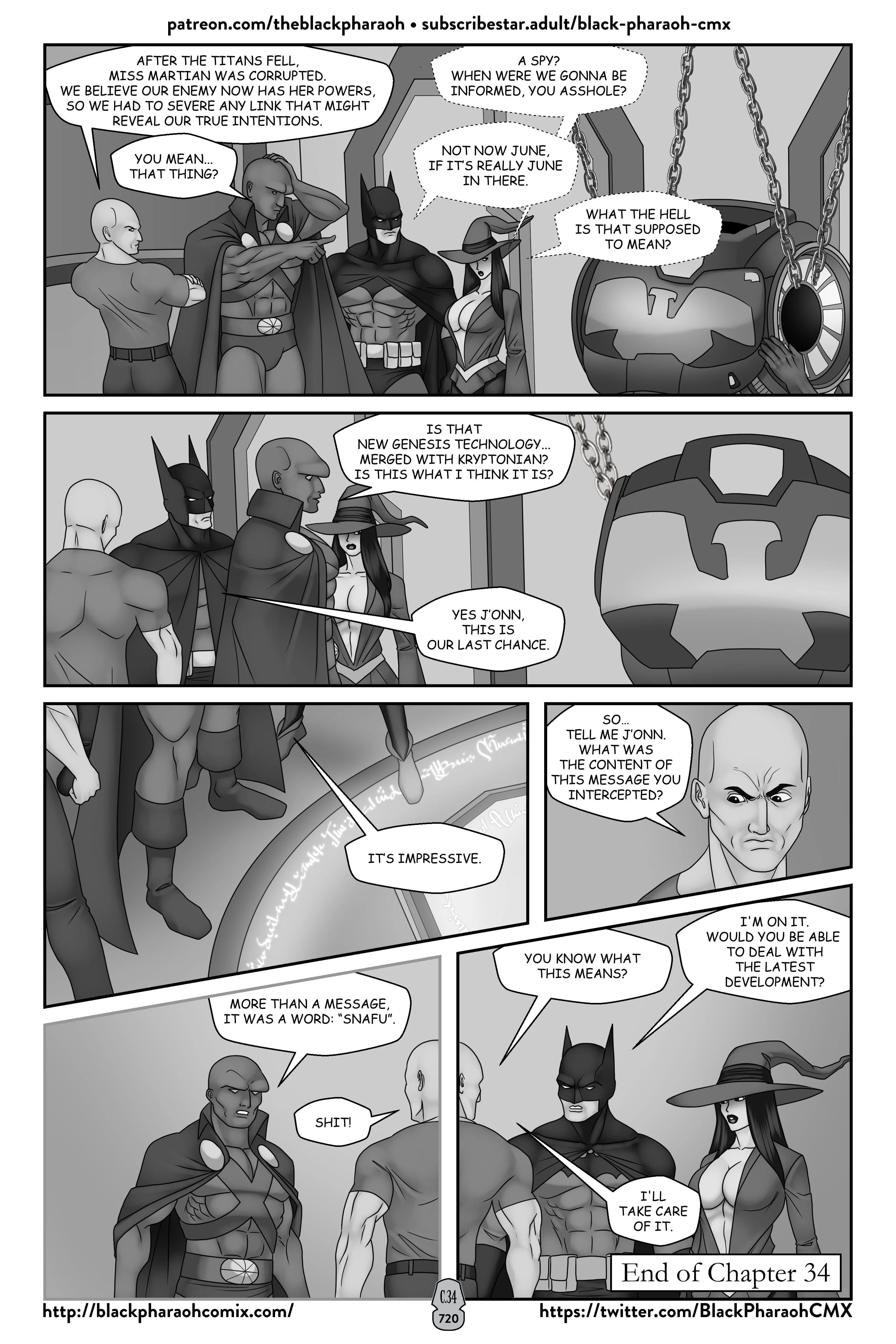 JL Forsaken Souls (Justice League) [The Black Pharaoh] - Chapter 34 — Page 10