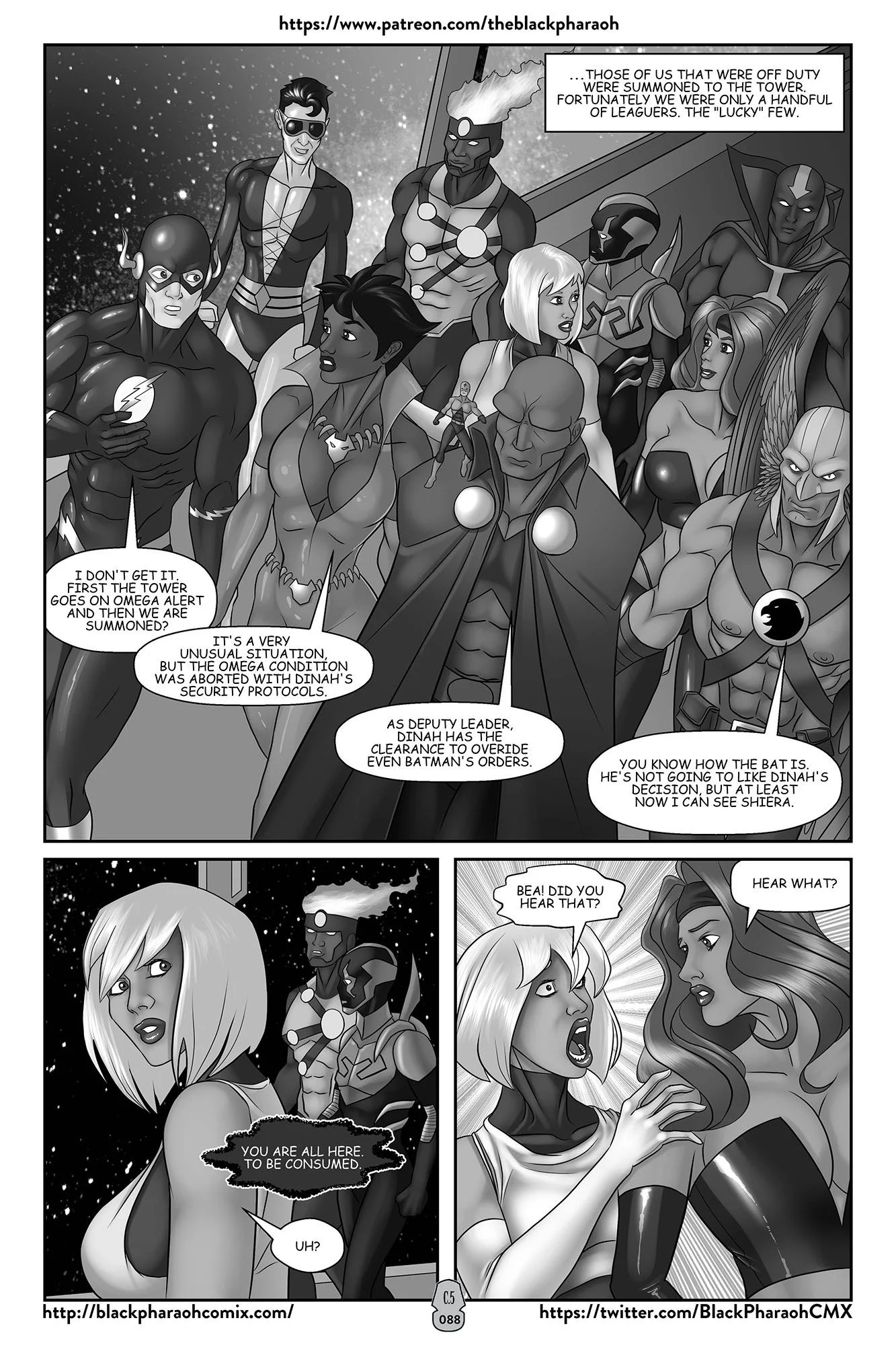 JL Forsaken Souls (Justice League) [The Black Pharaoh] - Chapter 5 — Page 14