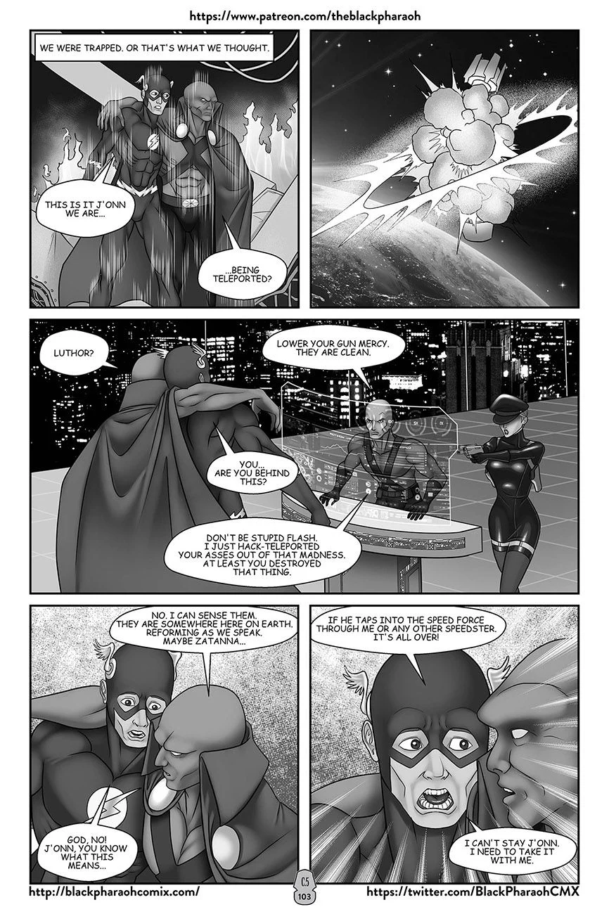 JL Forsaken Souls (Justice League) [The Black Pharaoh] - Chapter 5 — Page 27