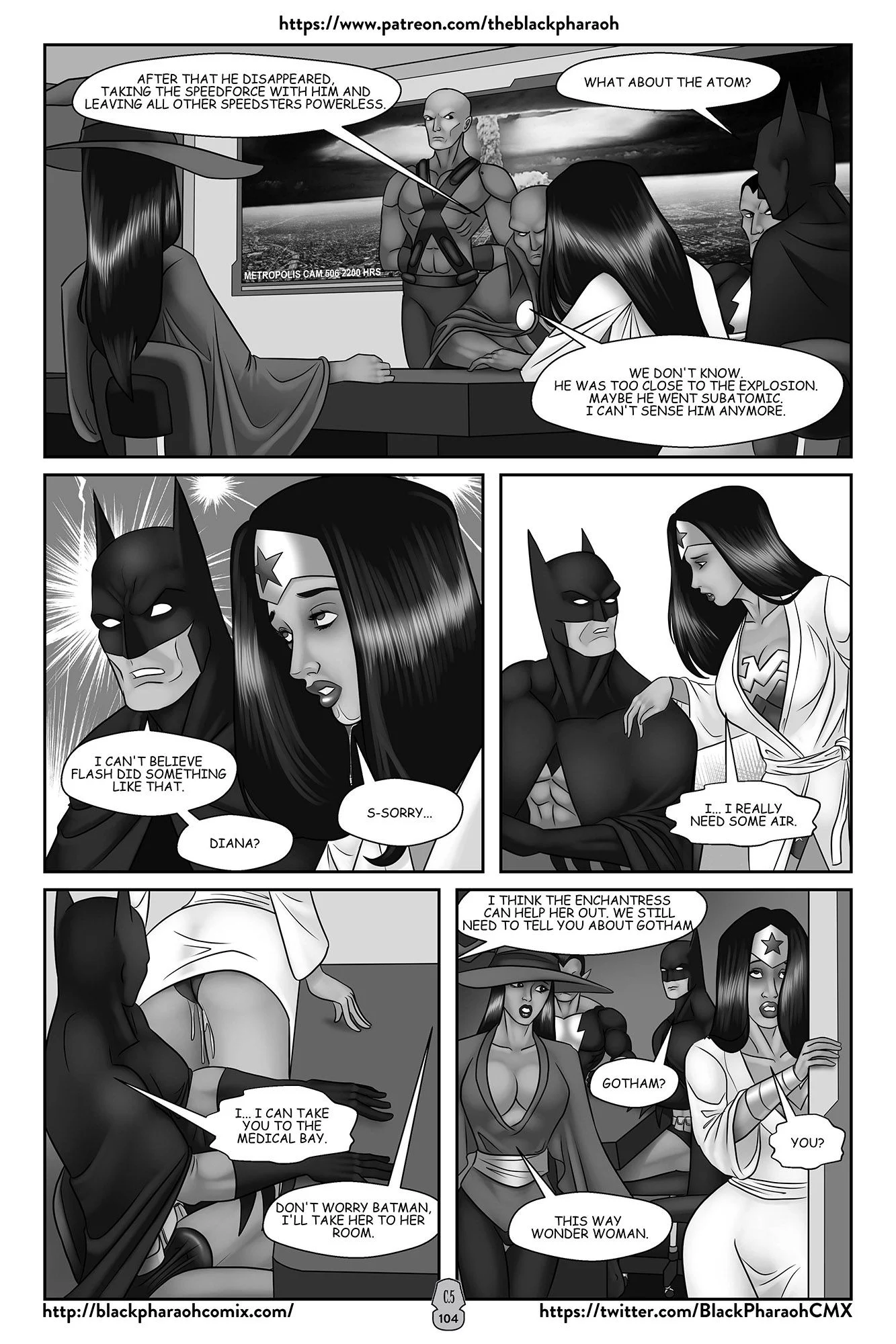JL Forsaken Souls (Justice League) [The Black Pharaoh] - Chapter 5 — Page 28