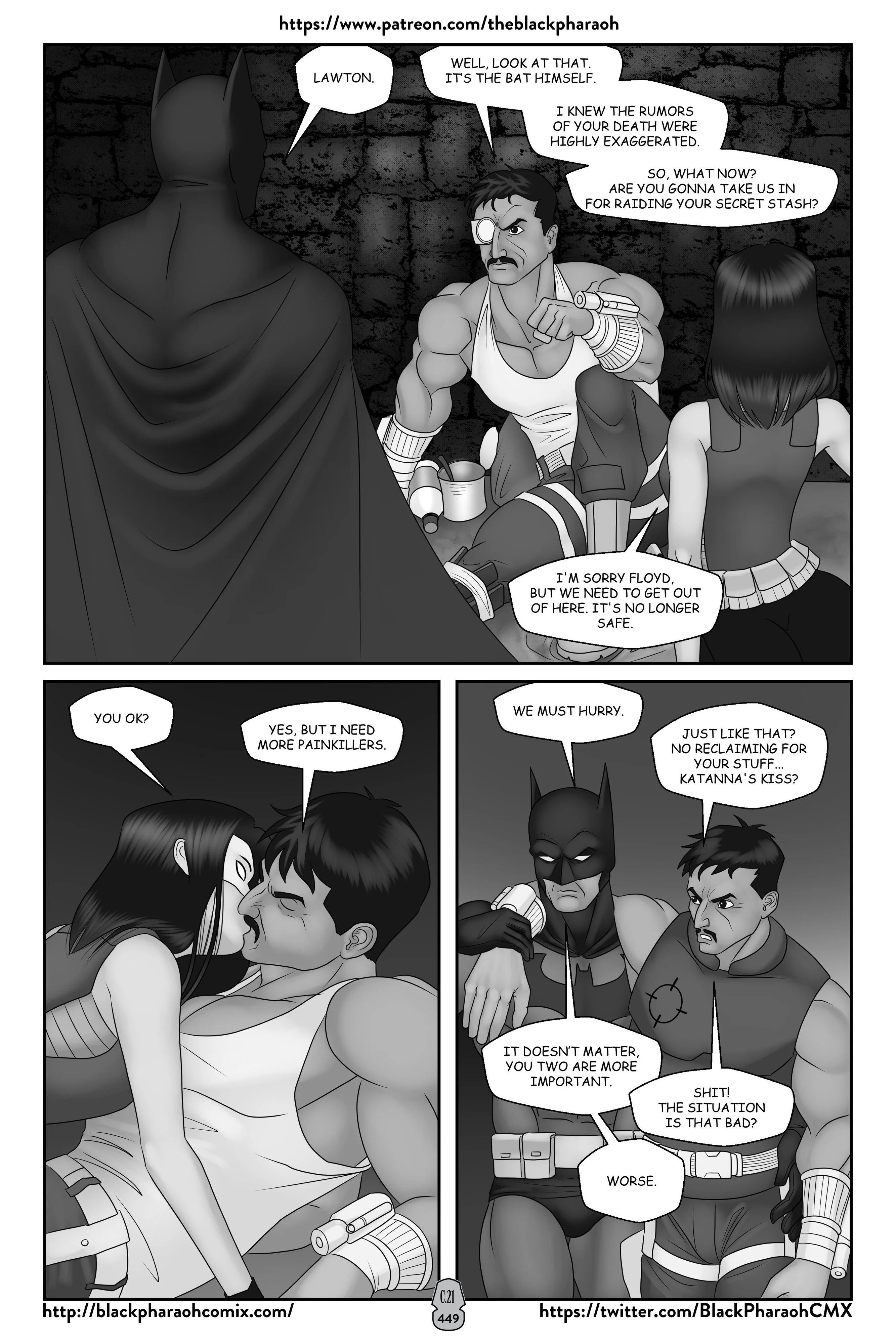 JL Forsaken Souls (Justice League) [The Black Pharaoh] - Chapter 21 — Page 17