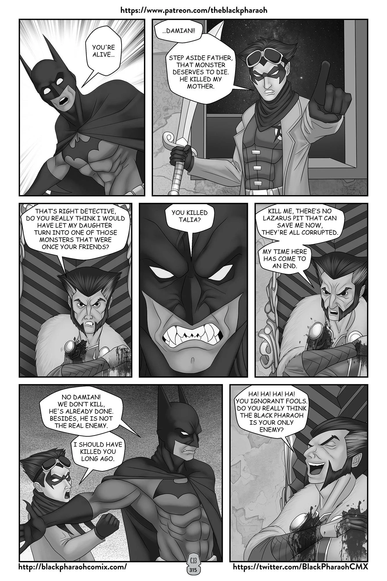 JL Forsaken Souls (Justice League) [The Black Pharaoh] - Chapter 13 — Page 8