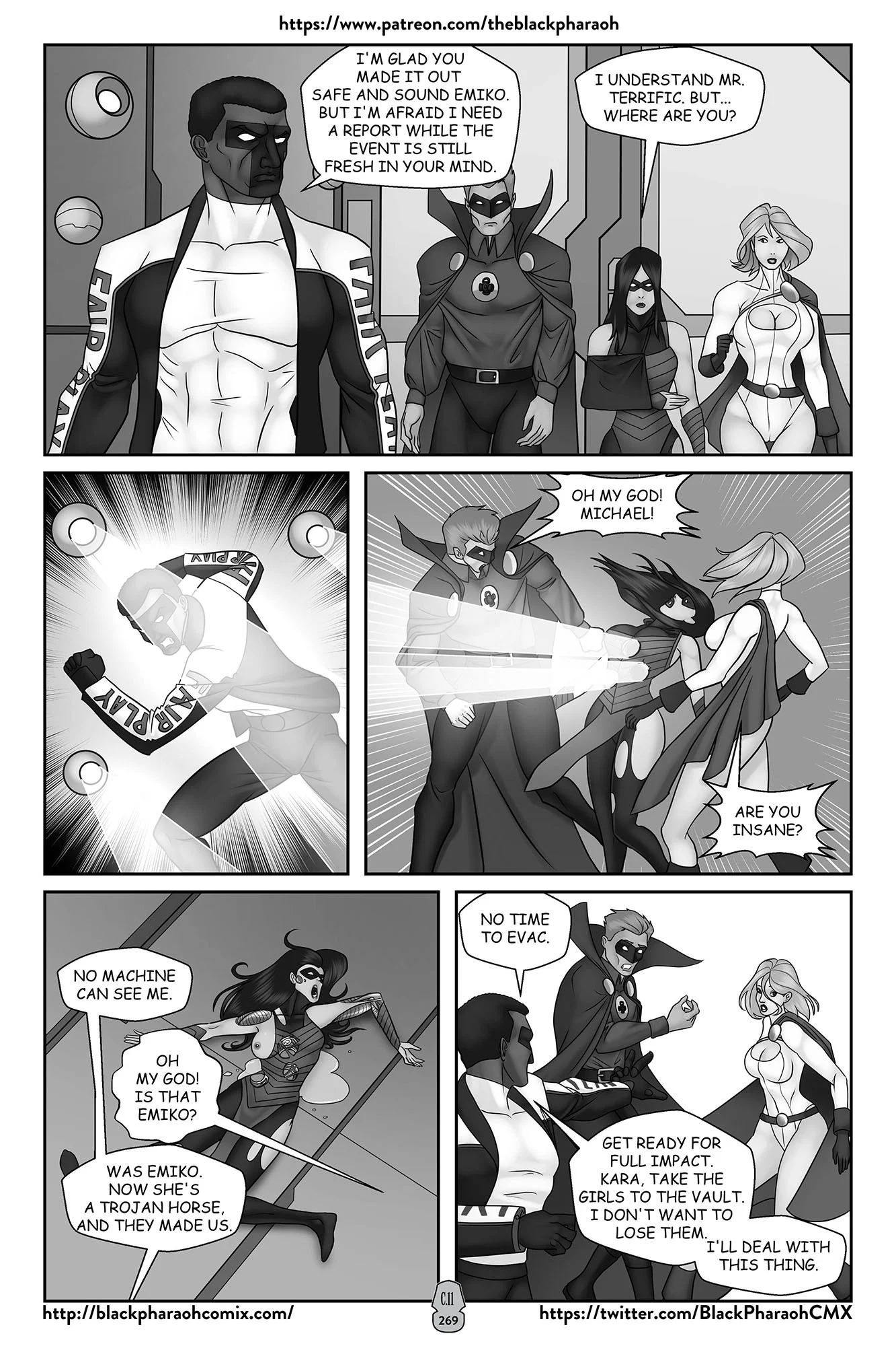 JL Forsaken Souls (Justice League) [The Black Pharaoh] - Chapter 11 — Page 4