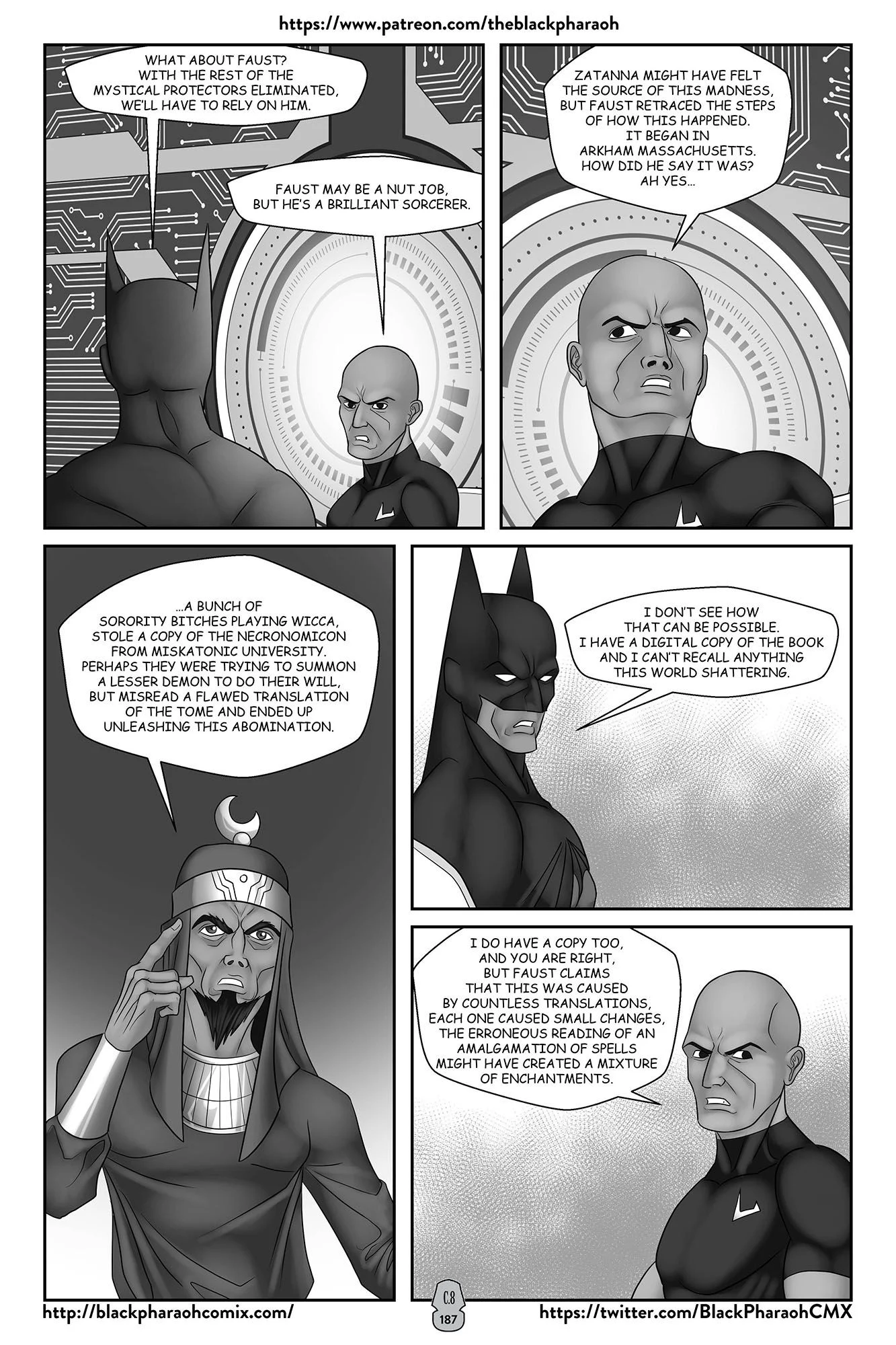 JL Forsaken Souls (Justice League) [The Black Pharaoh] - Chapter 8 — Page 16