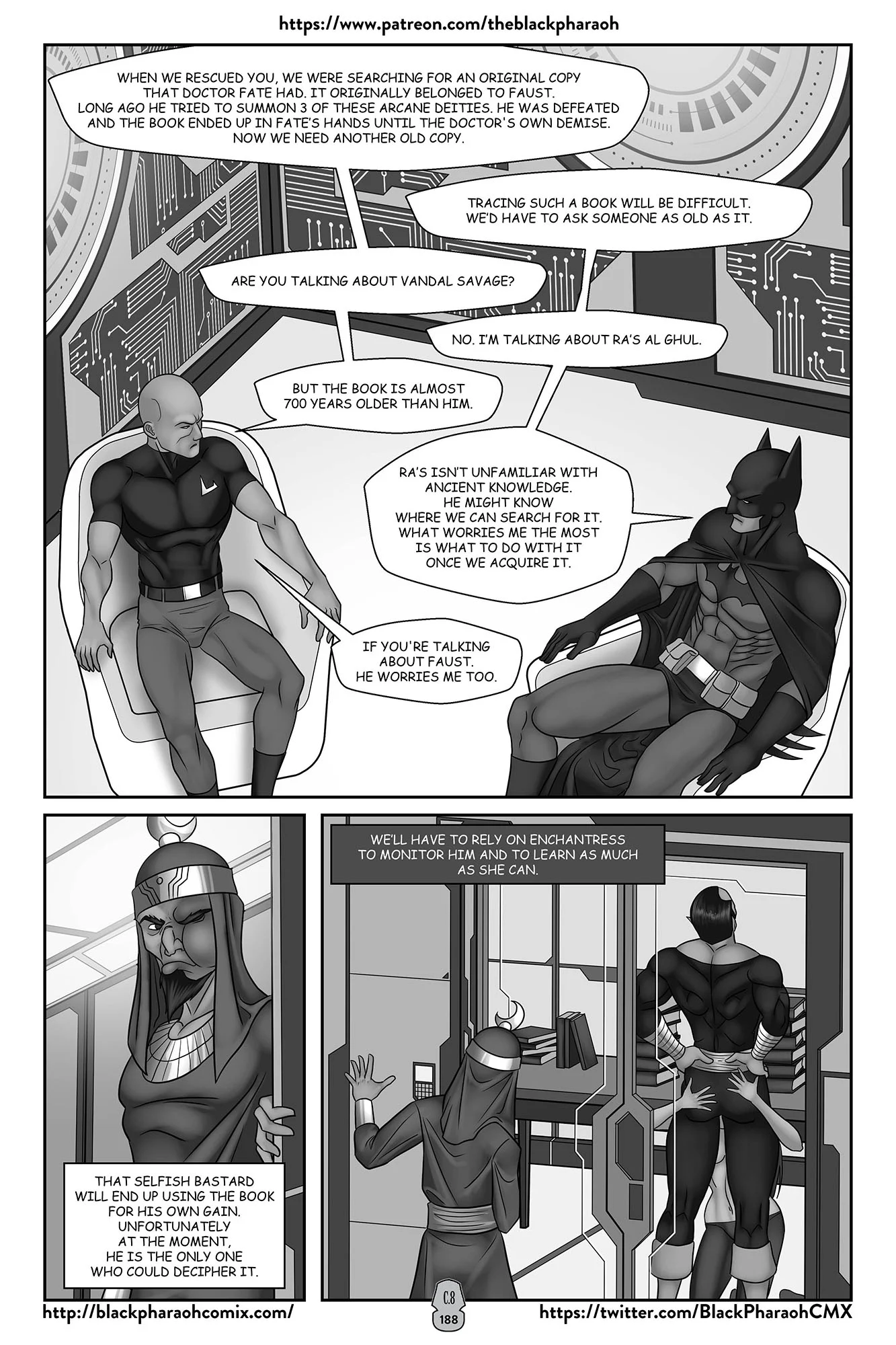 JL Forsaken Souls (Justice League) [The Black Pharaoh] - Chapter 8 — Page 17
