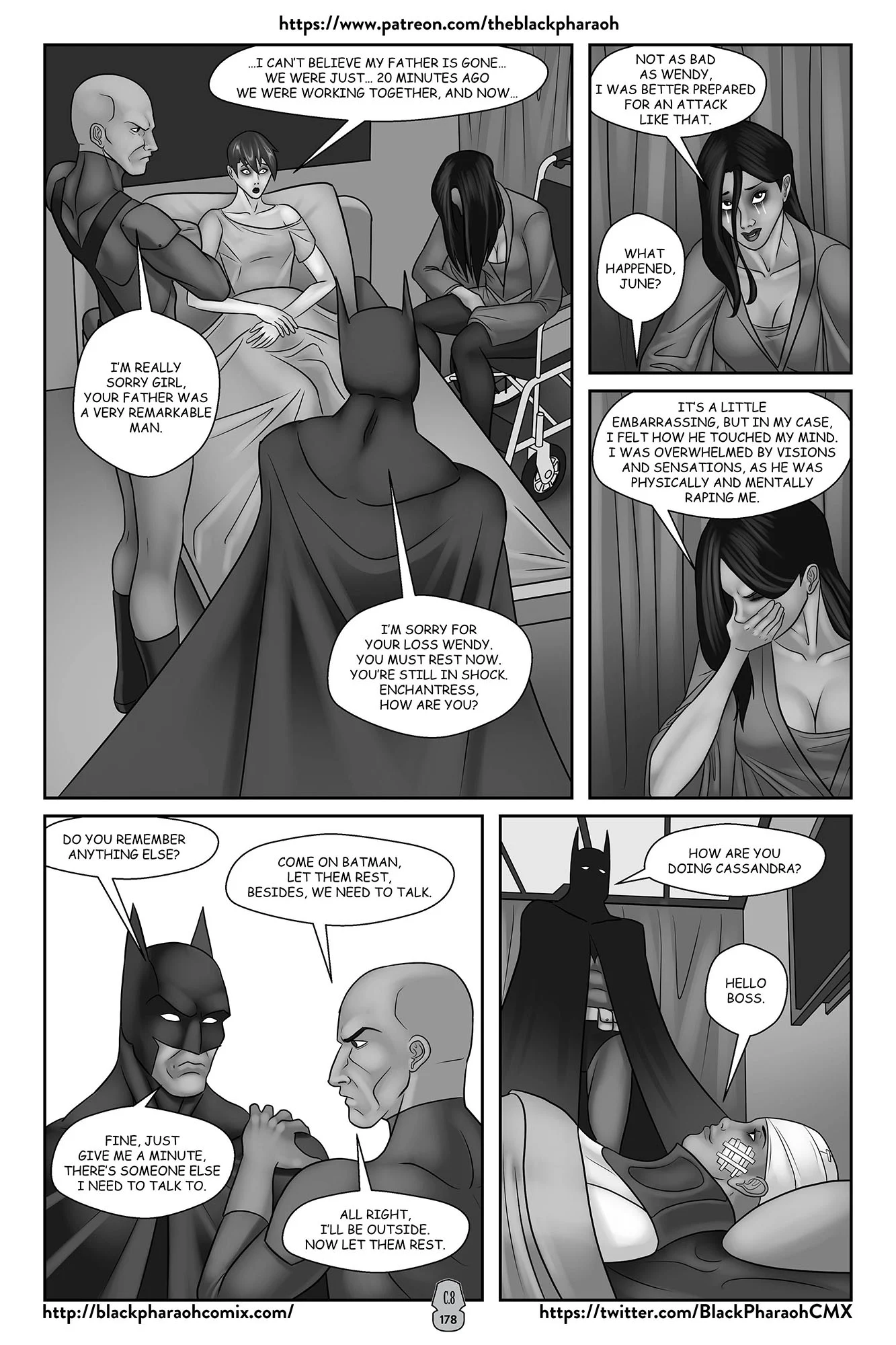 JL Forsaken Souls (Justice League) [The Black Pharaoh] - Chapter 8 — Page 7