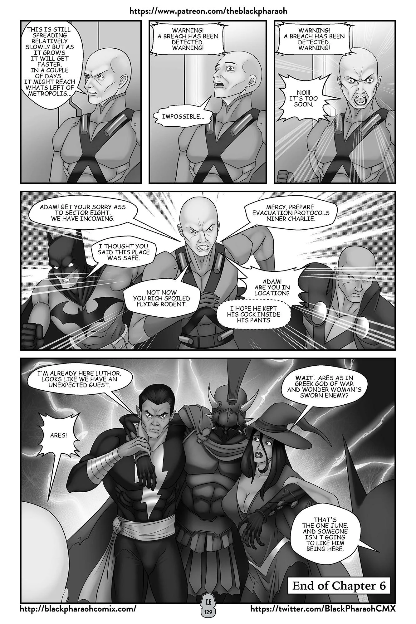 JL Forsaken Souls (Justice League) [The Black Pharaoh] - Chapter 6 — Page 22