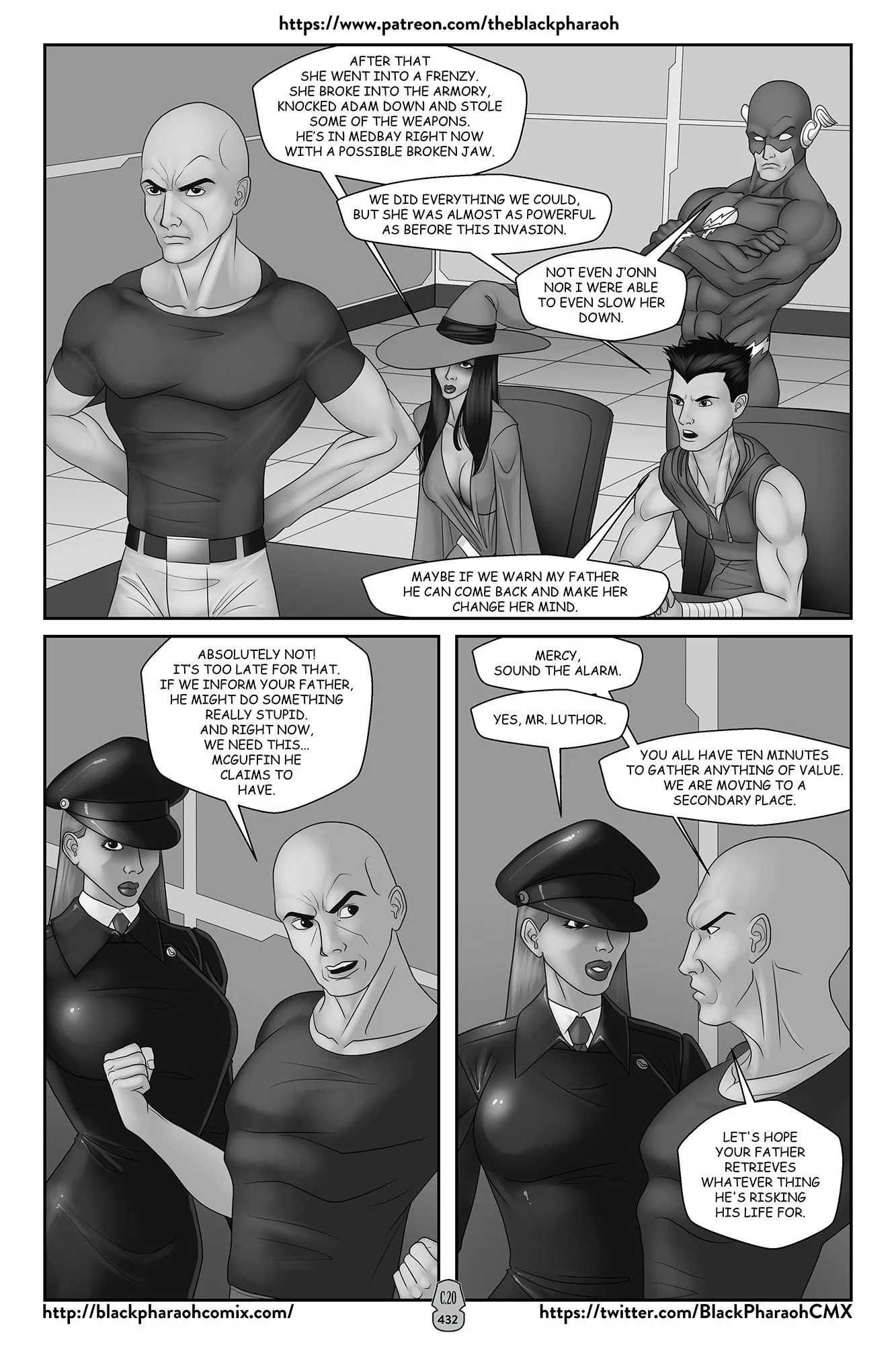 JL Forsaken Souls (Justice League) [The Black Pharaoh] - Chapter 20 — Page 10