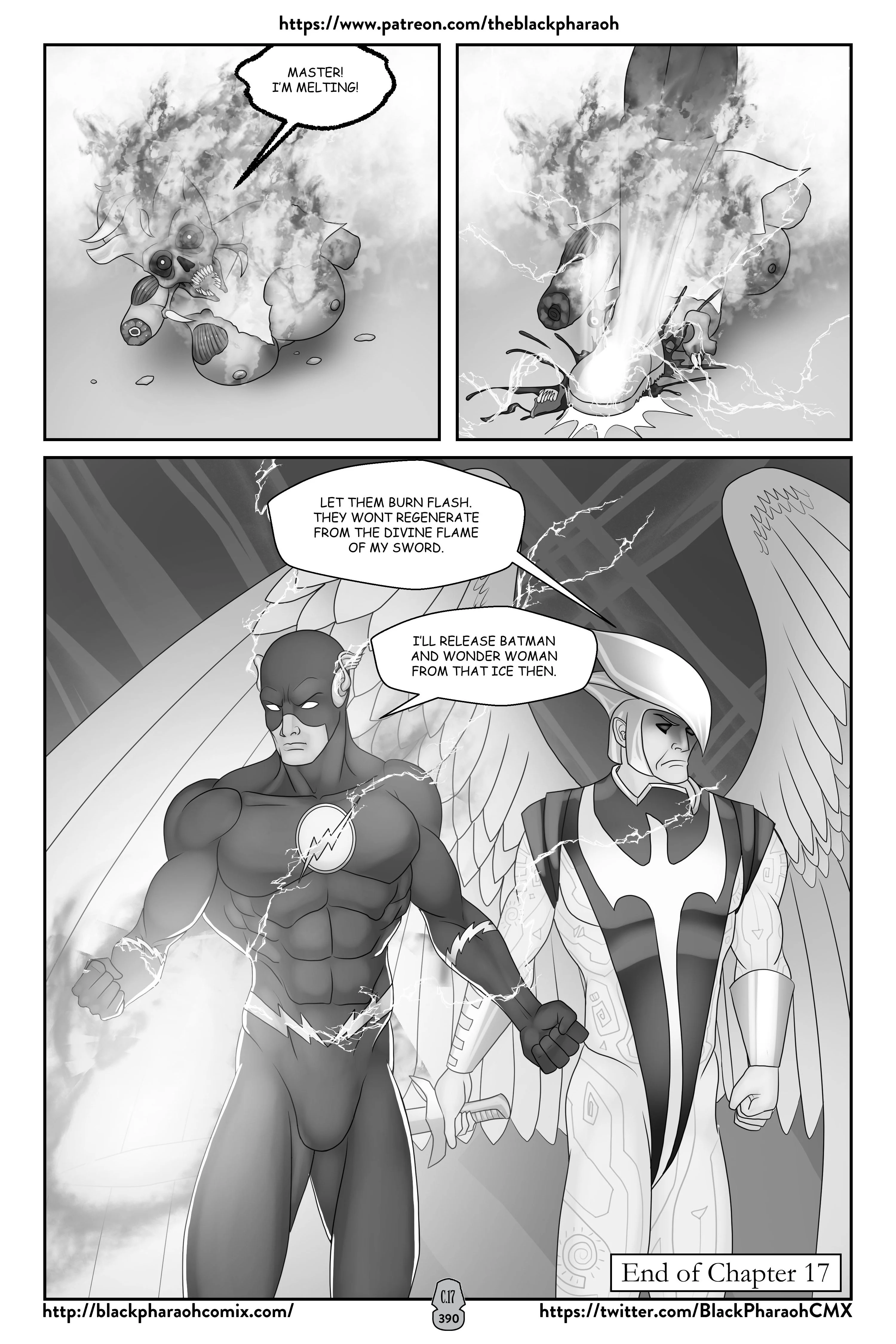 JL Forsaken Souls (Justice League) [The Black Pharaoh] - Chapter 17 — Page 14