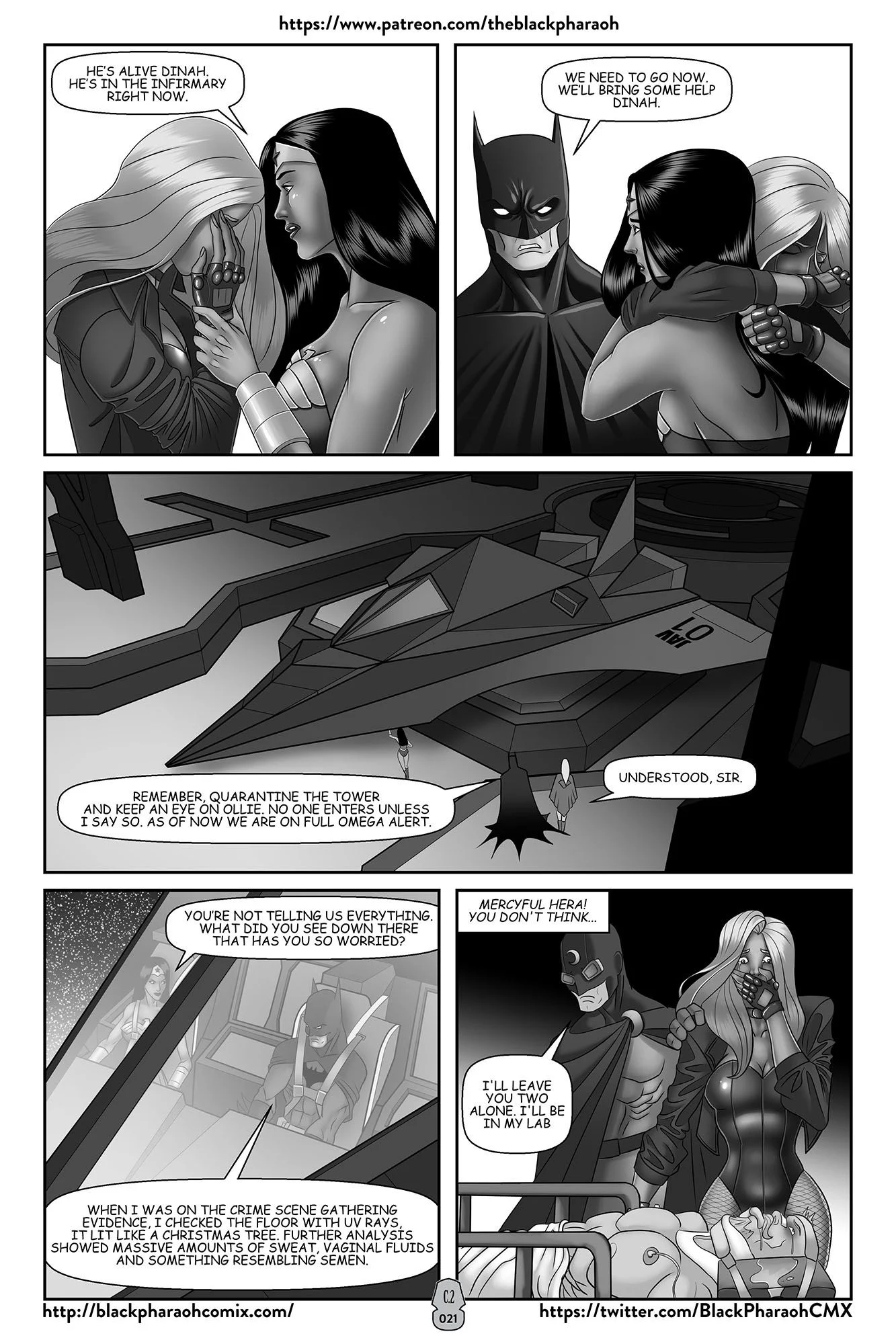 JL Forsaken Souls (Justice League) [The Black Pharaoh] - Chapter 2 — Page 4