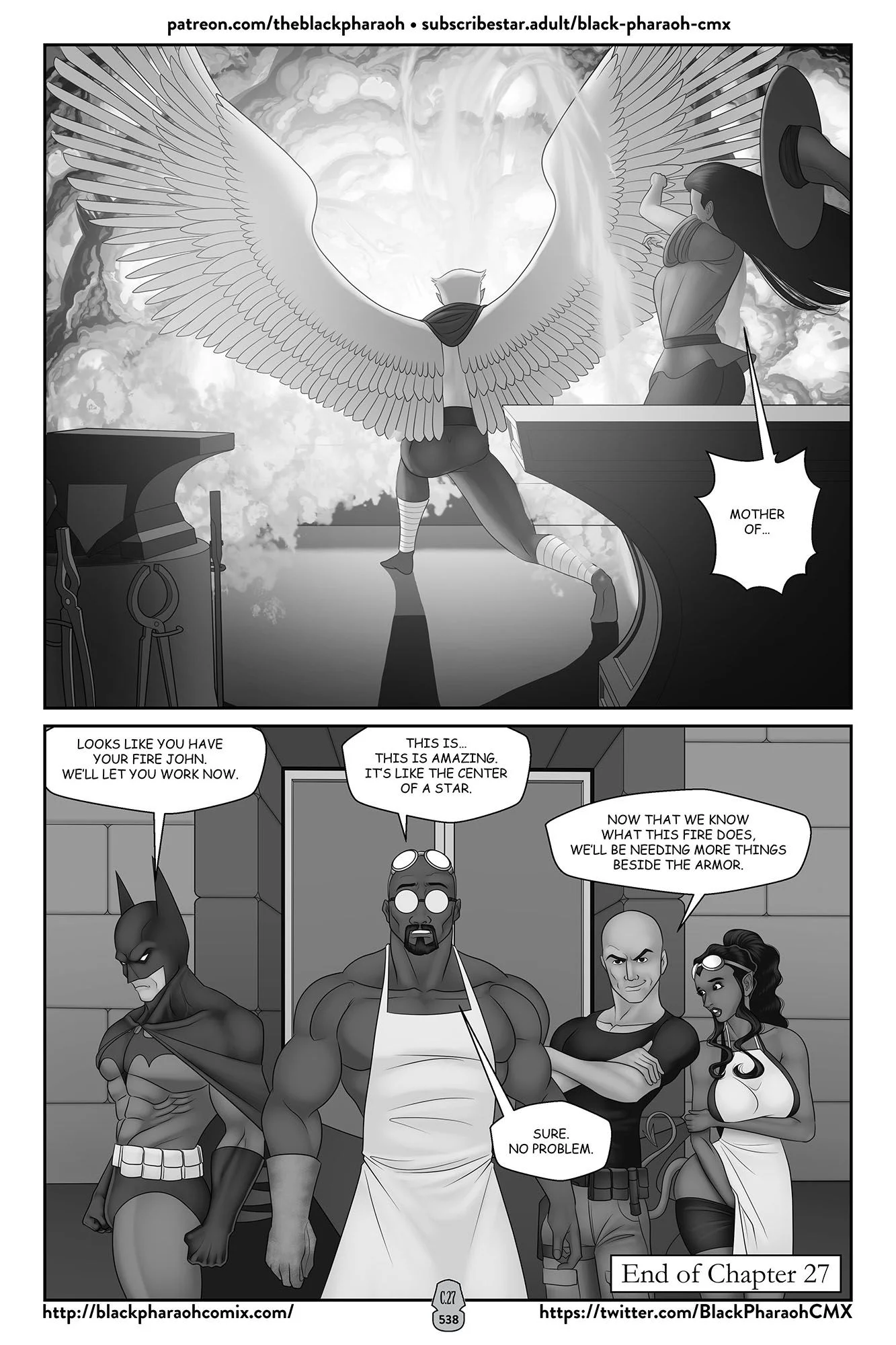 JL Forsaken Souls (Justice League) [The Black Pharaoh] - Chapter 27 — Page 10