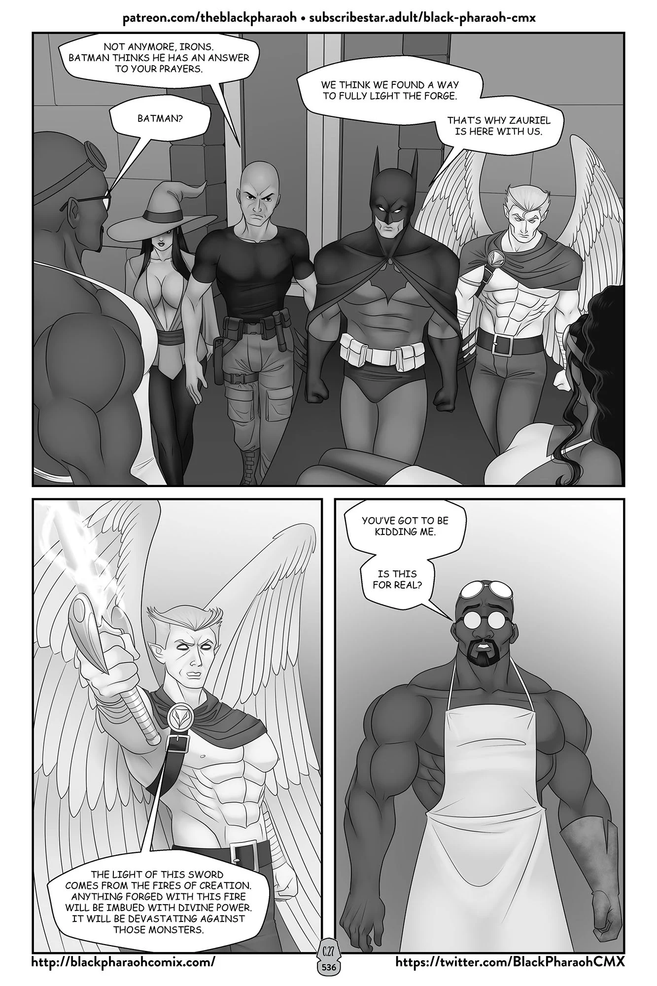 JL Forsaken Souls (Justice League) [The Black Pharaoh] - Chapter 27 — Page 8