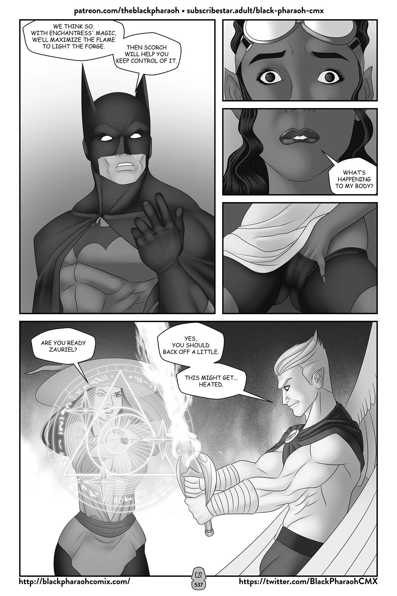 JL Forsaken Souls (Justice League) [The Black Pharaoh] - Chapter 27 — Page 9