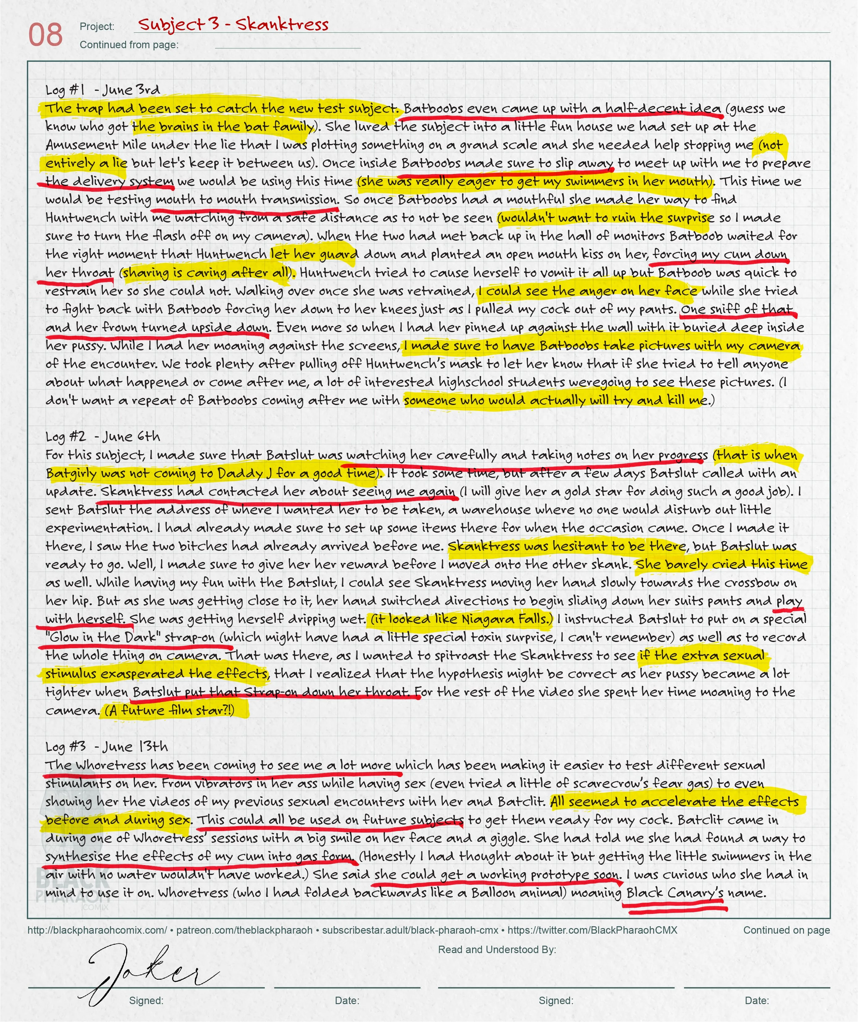 Pages of Mad Obsession [The Black Pharaoh] - Chapter 1 — Page 10