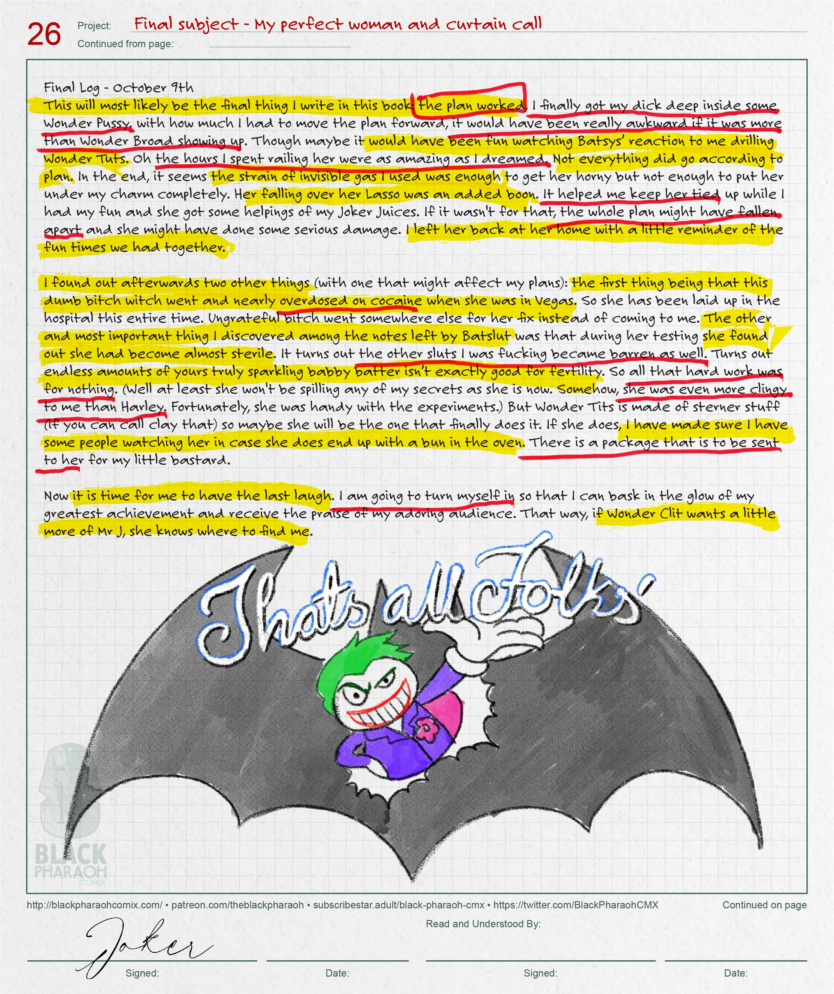 Pages of Mad Obsession [The Black Pharaoh] - Chapter 1 — Page 28