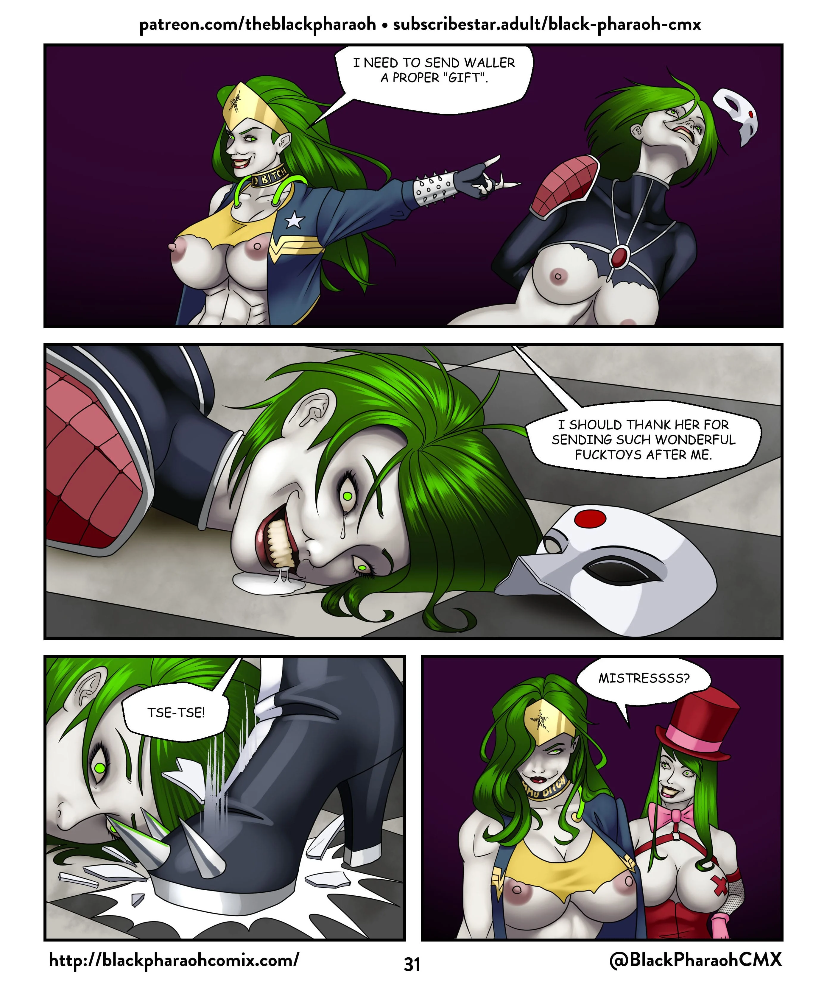 Pages of Mad Obsession [The Black Pharaoh] - Chapter 1 — Page 31