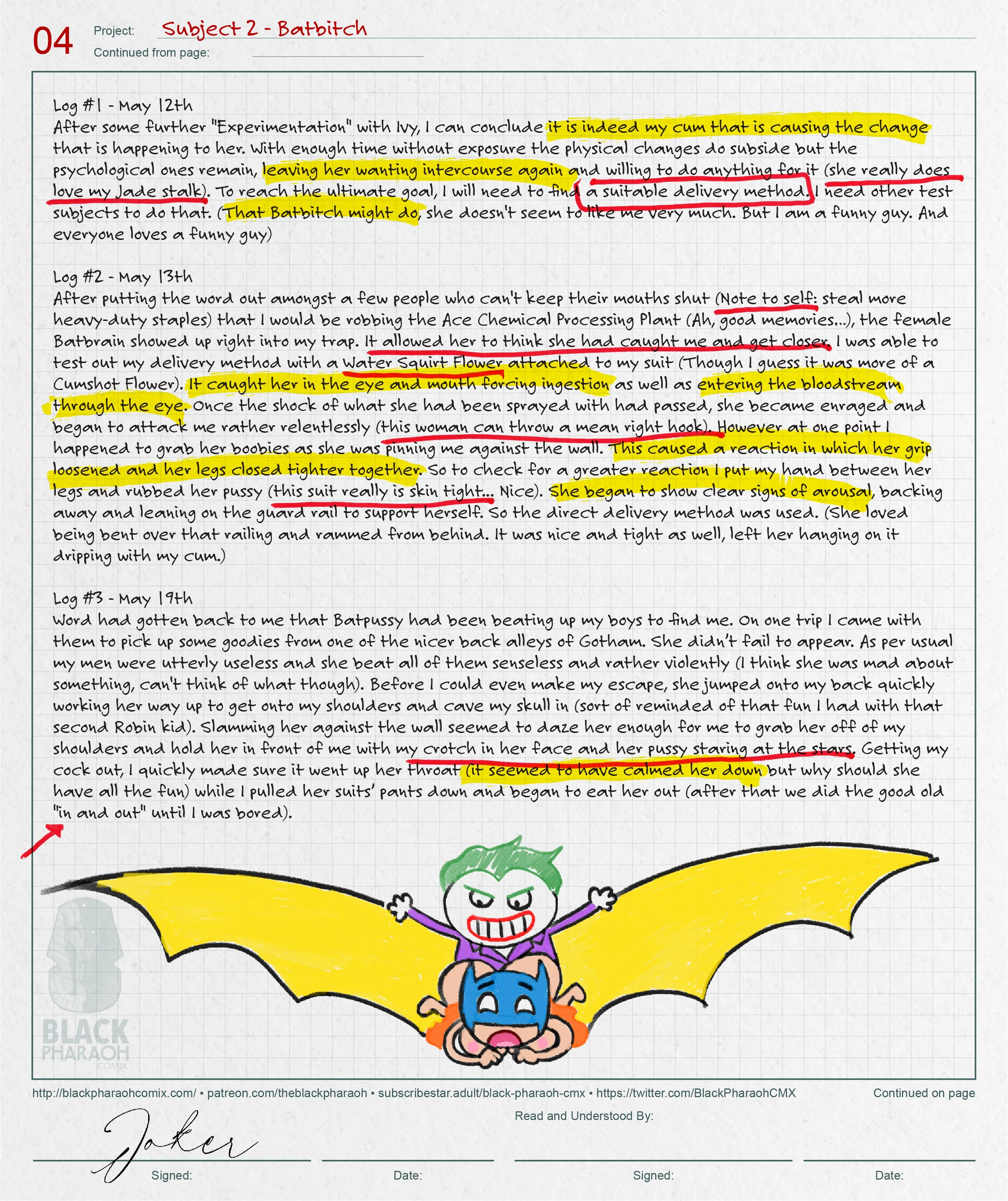 Pages of Mad Obsession [The Black Pharaoh] - Chapter 1 — Page 6