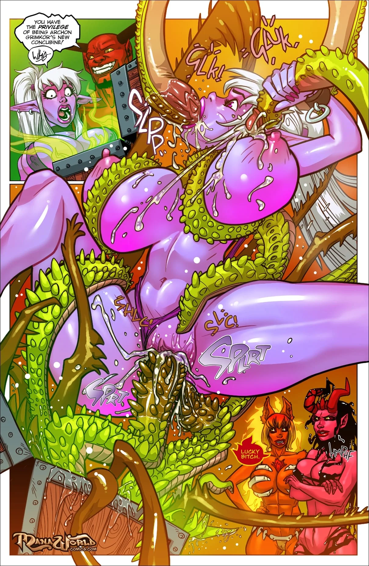 Hellkini contest [Mana World] - Chapter 1 — Page 5