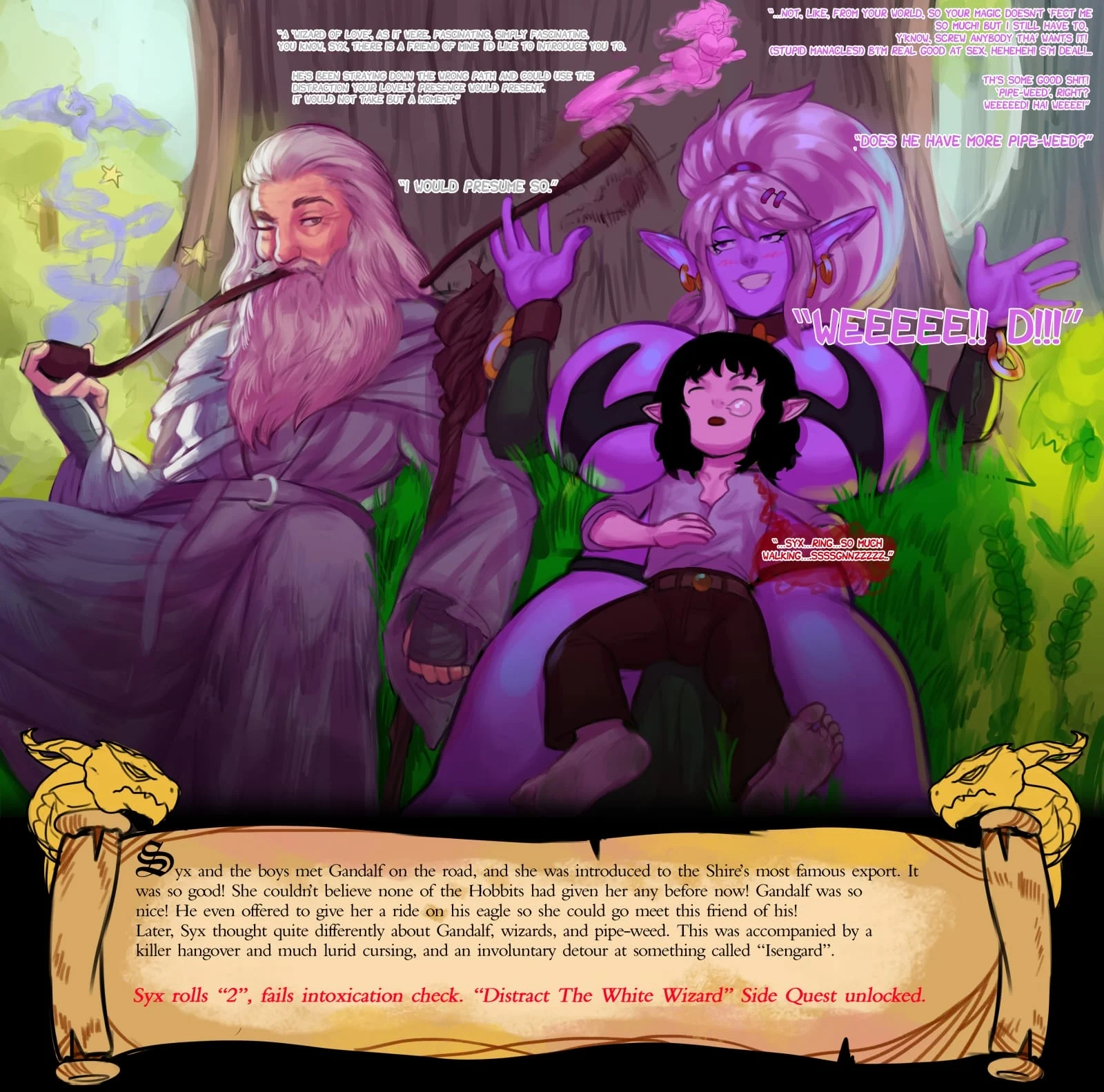 Whore of the Rings (The Lord Of The Rings) [Mana World] - Chapter 1 — Page 24