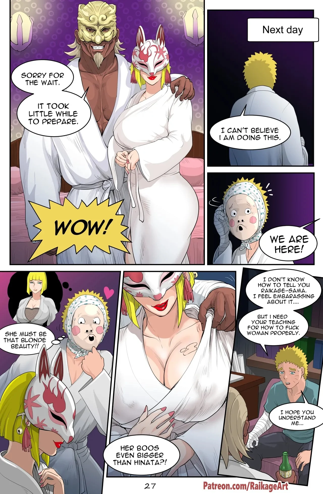 Affair Hidden In The Leaves (Naruto) [RaikageArt | Sichan] - Chapter 2 — Page 28