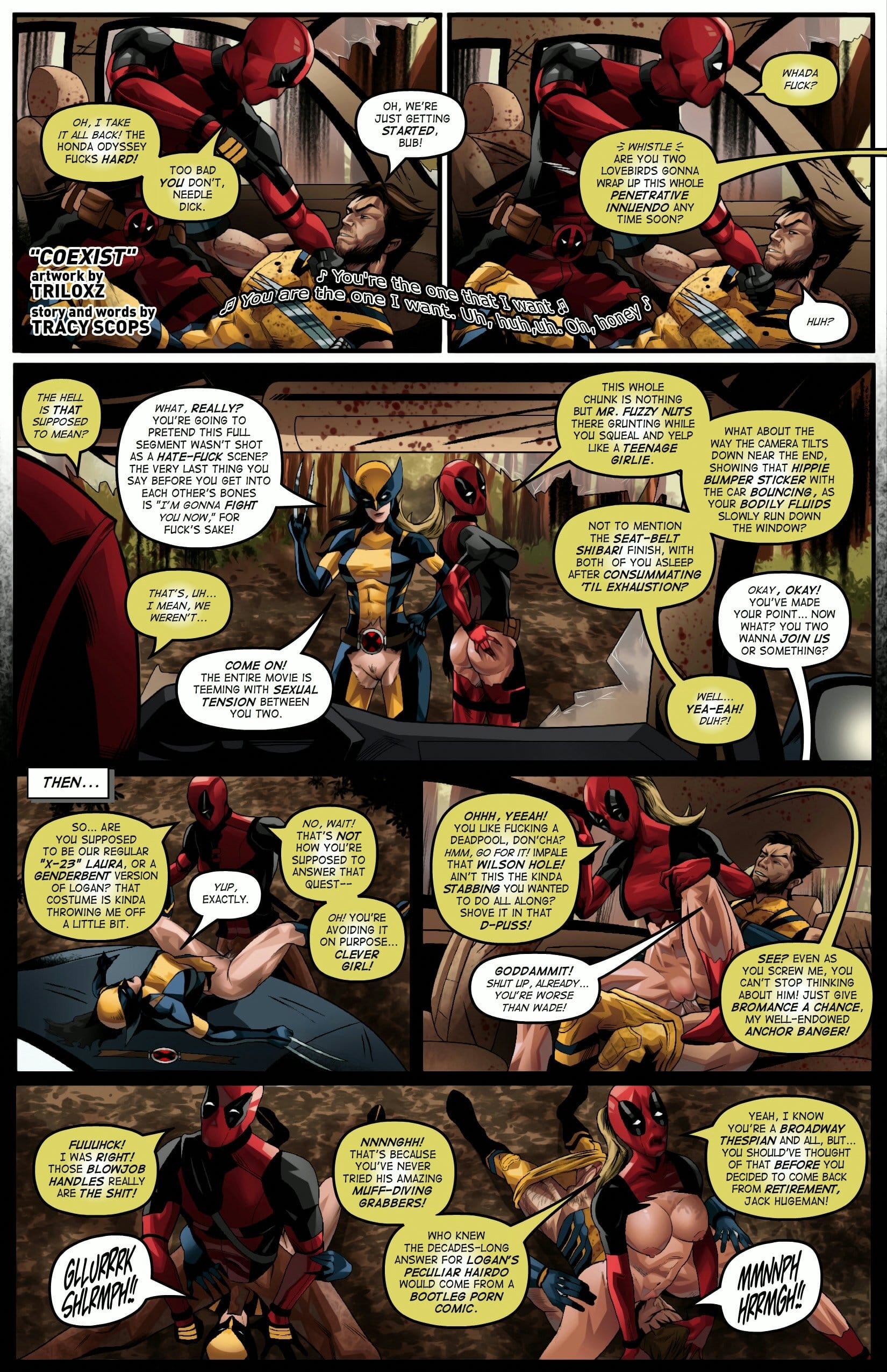 Poolverines (Deadpool) [Tracy Scops] - Chapter 1 — Page 9