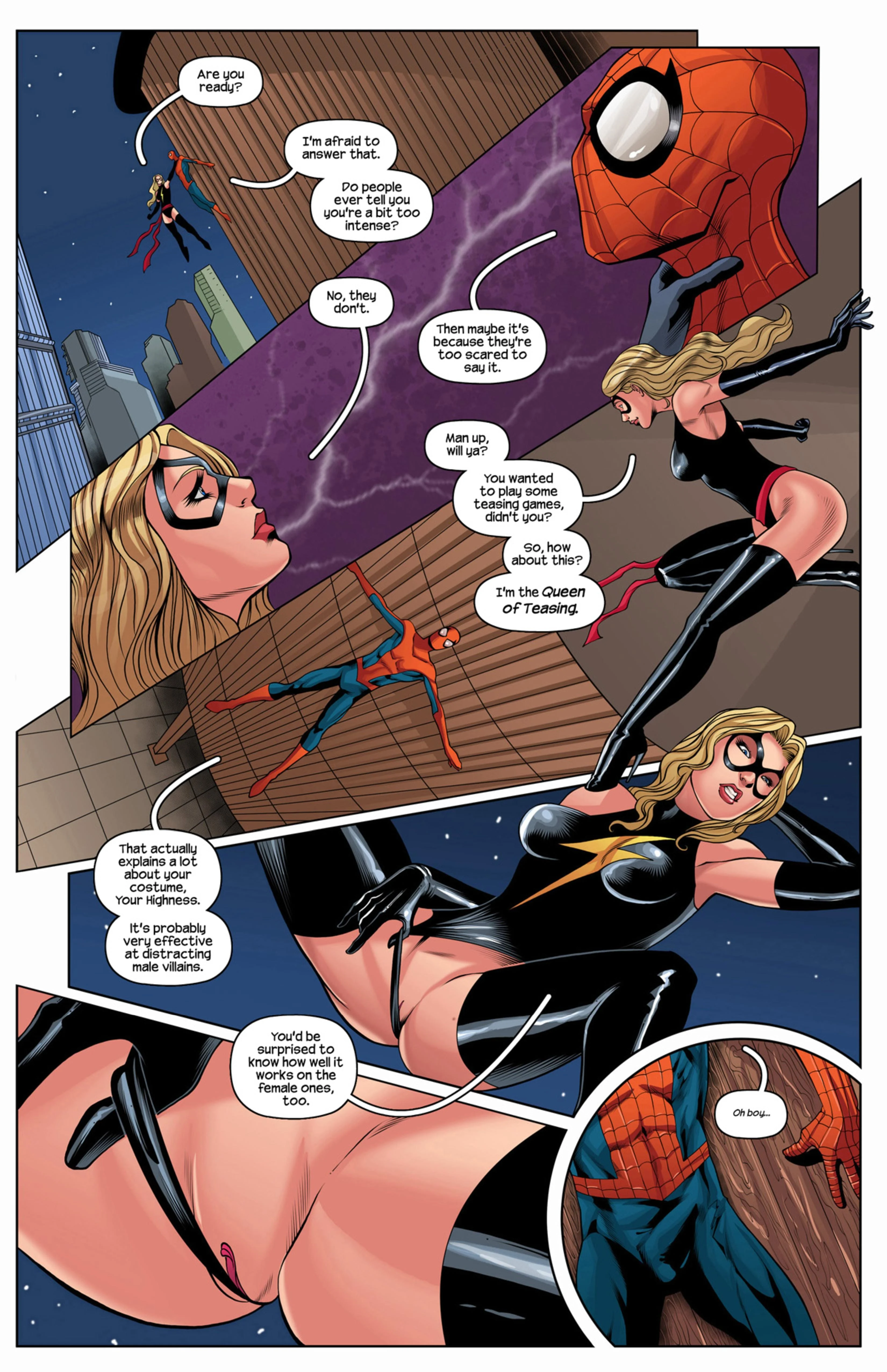 Amazing Spider-man & Ms. Marvel (Ms. Marvel , Spider-Man) [Tracy Scops] - Chapter 1 — Page 6
