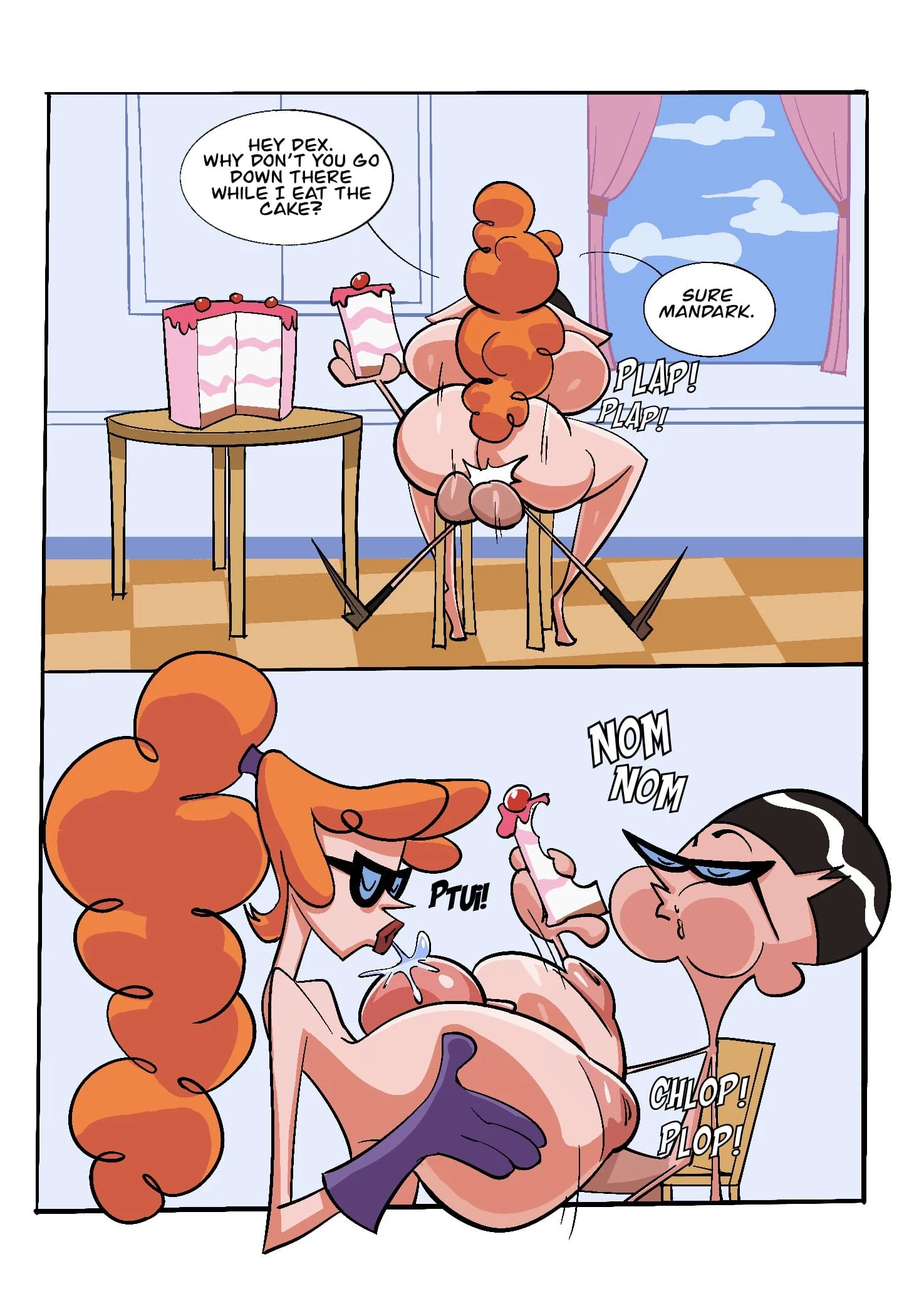 Dex's Mom (Dexter's Laboratory) [John Coffe] - Chapter 1 — Page 8