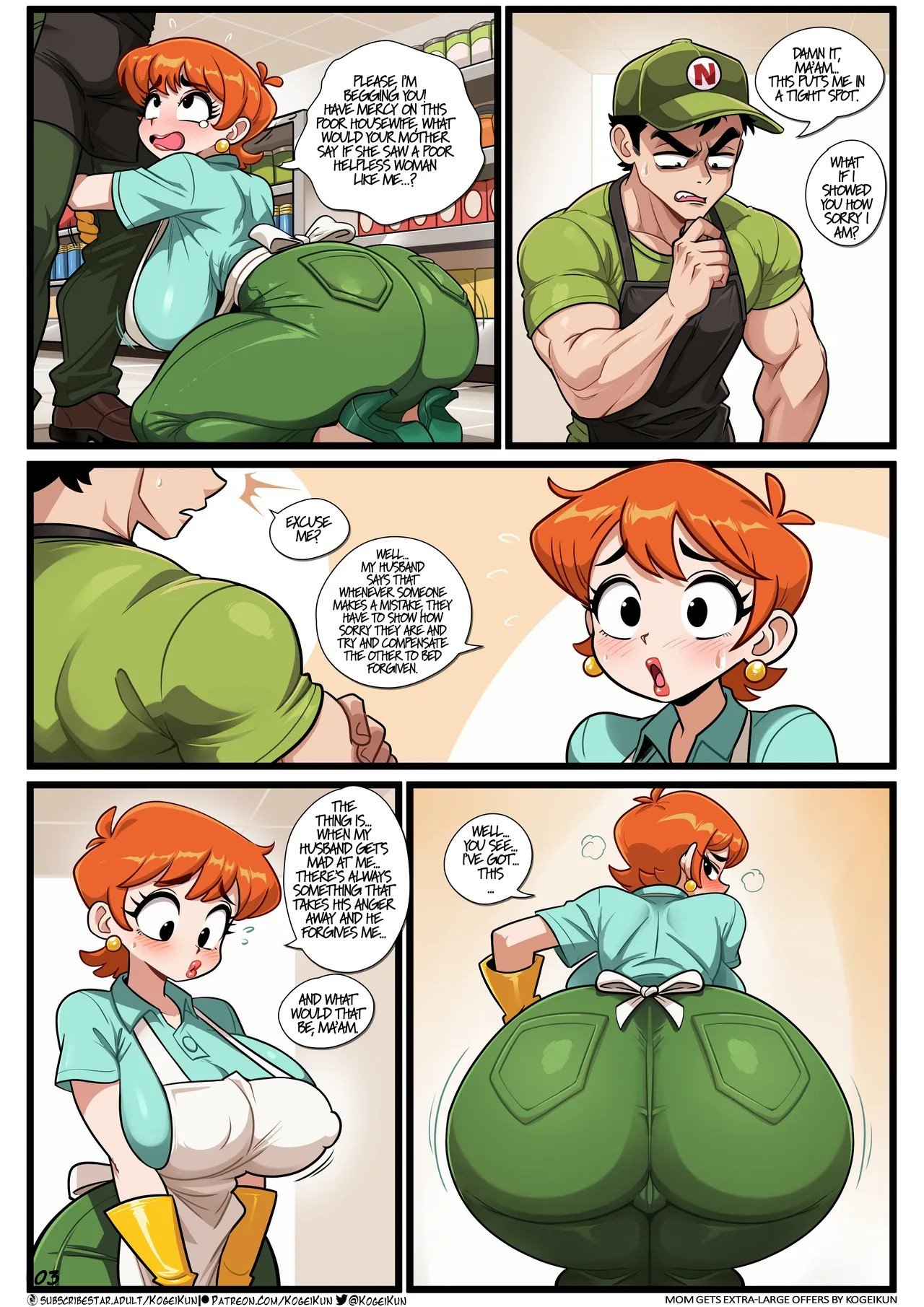 Mom Gets Extra Large Offers (Dexter's Laboratory) [KogeiKun] - Chapter 1 — Page 4