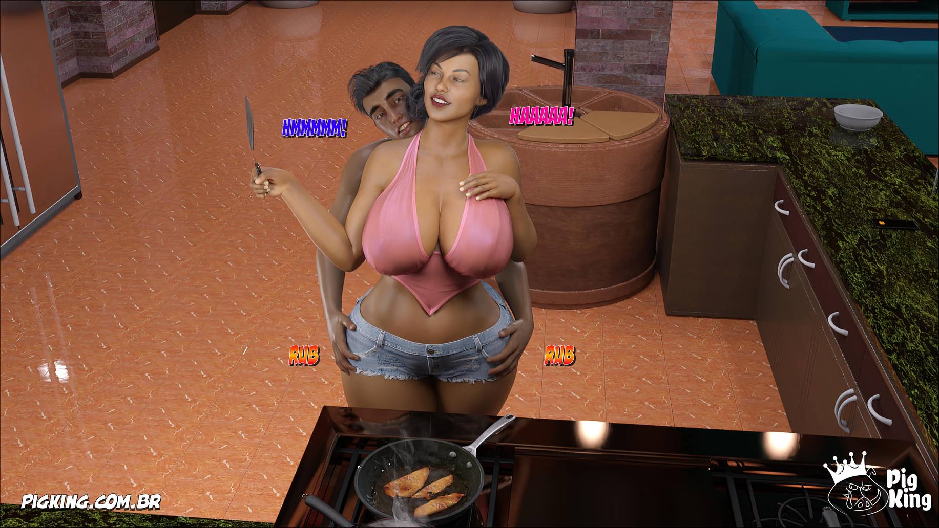 Forbidden Desire - Remake [Crazydad3D] - Chapter 5 — Page 71