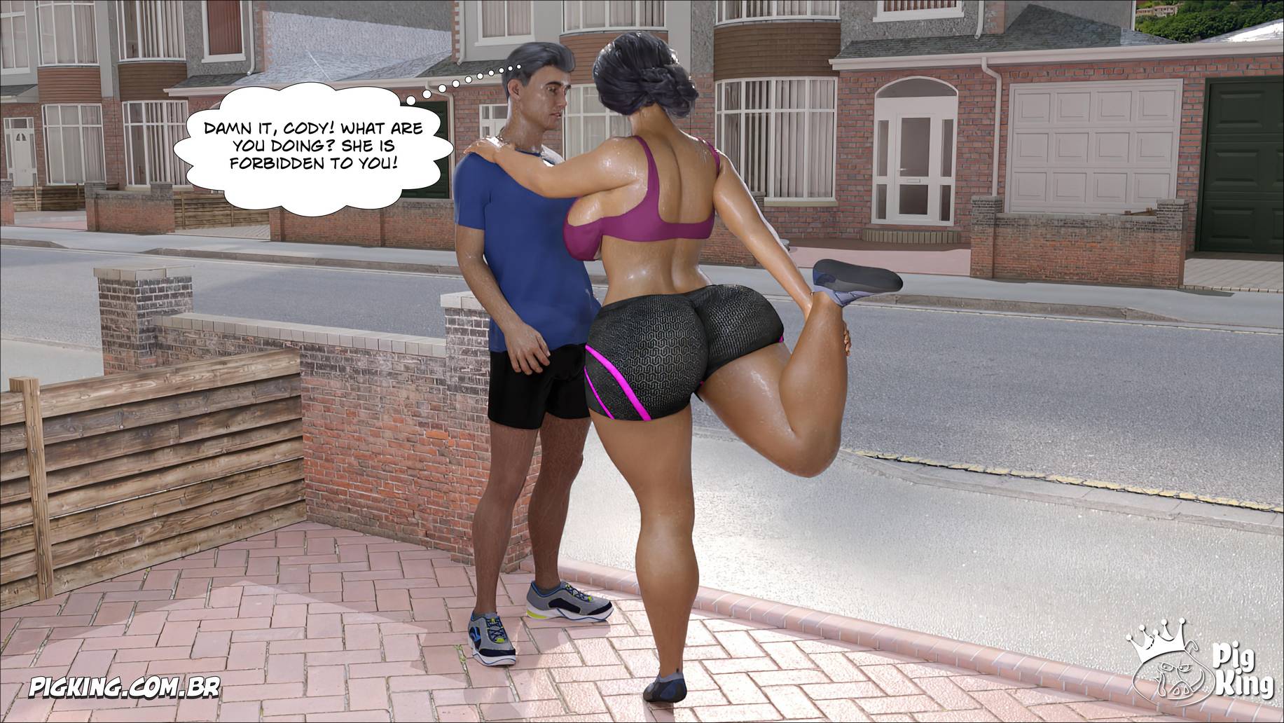 Forbidden Desire - Remake [Crazydad3D] - Chapter 4 — Page 25