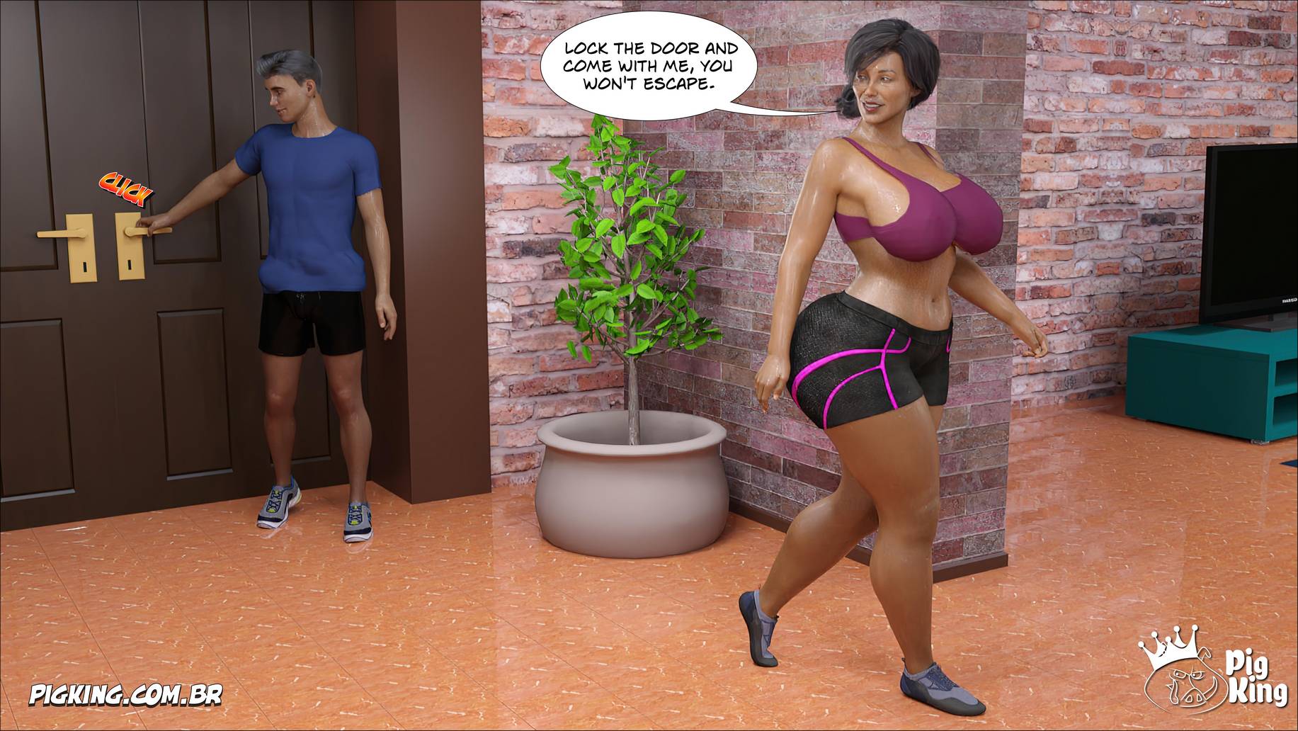 Forbidden Desire - Remake [Crazydad3D] - Chapter 4 — Page 32