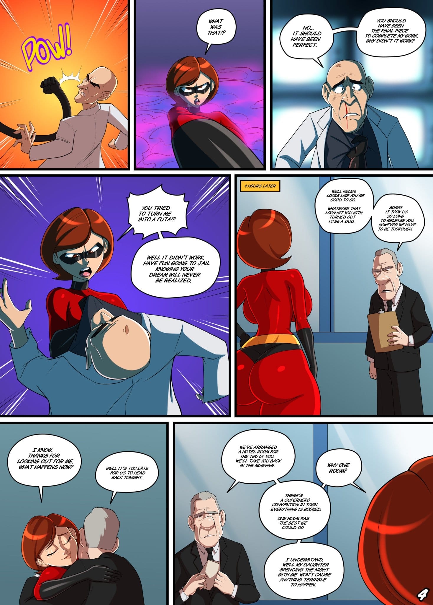 Incestibles: Helen's Stretchy Situation (The Incredibles) [Parvad] - Chapter 1 — Page 5