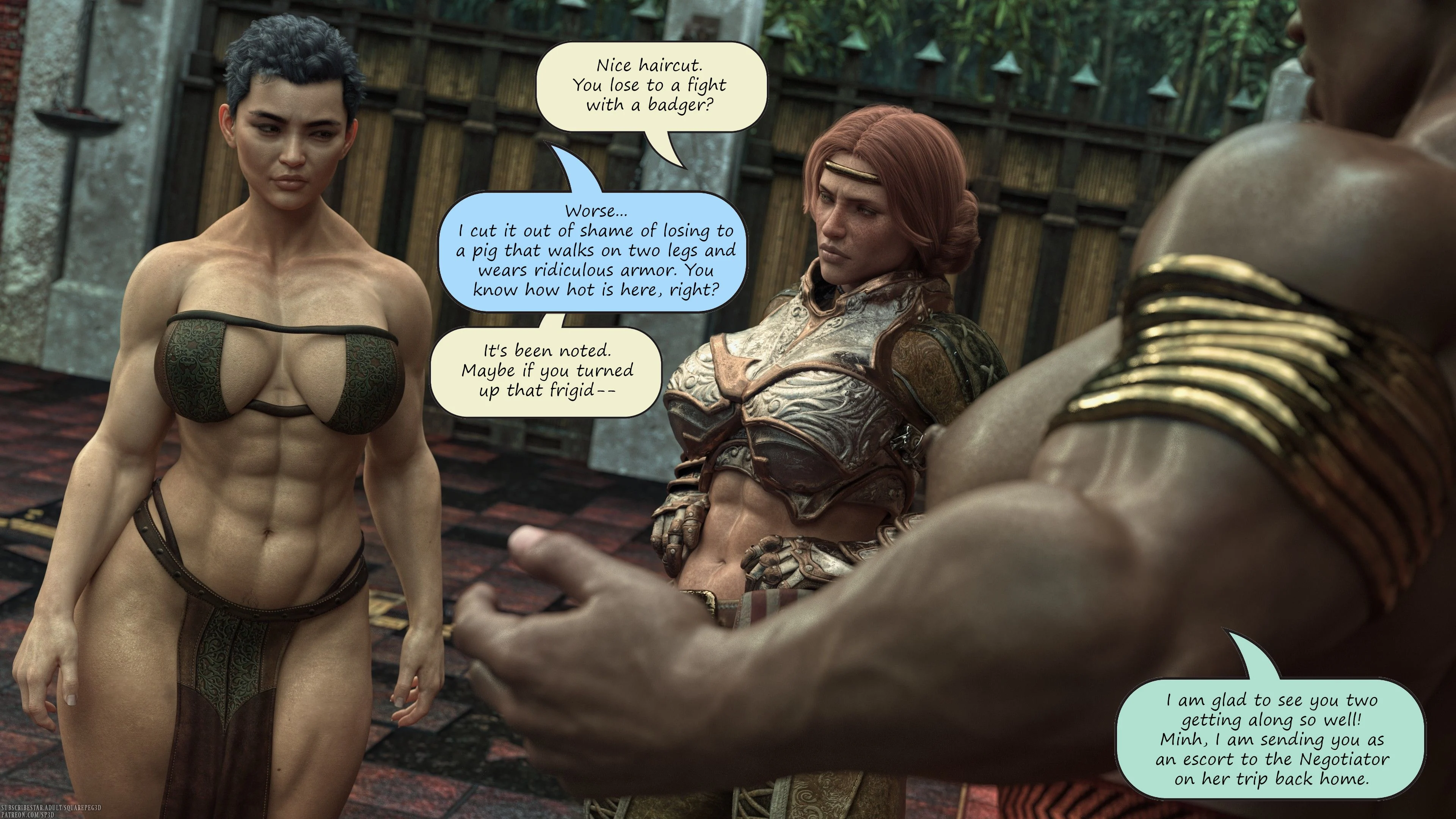 Tales Of Hylore [SquarePeg3D] - Chapter 1 — Page 130