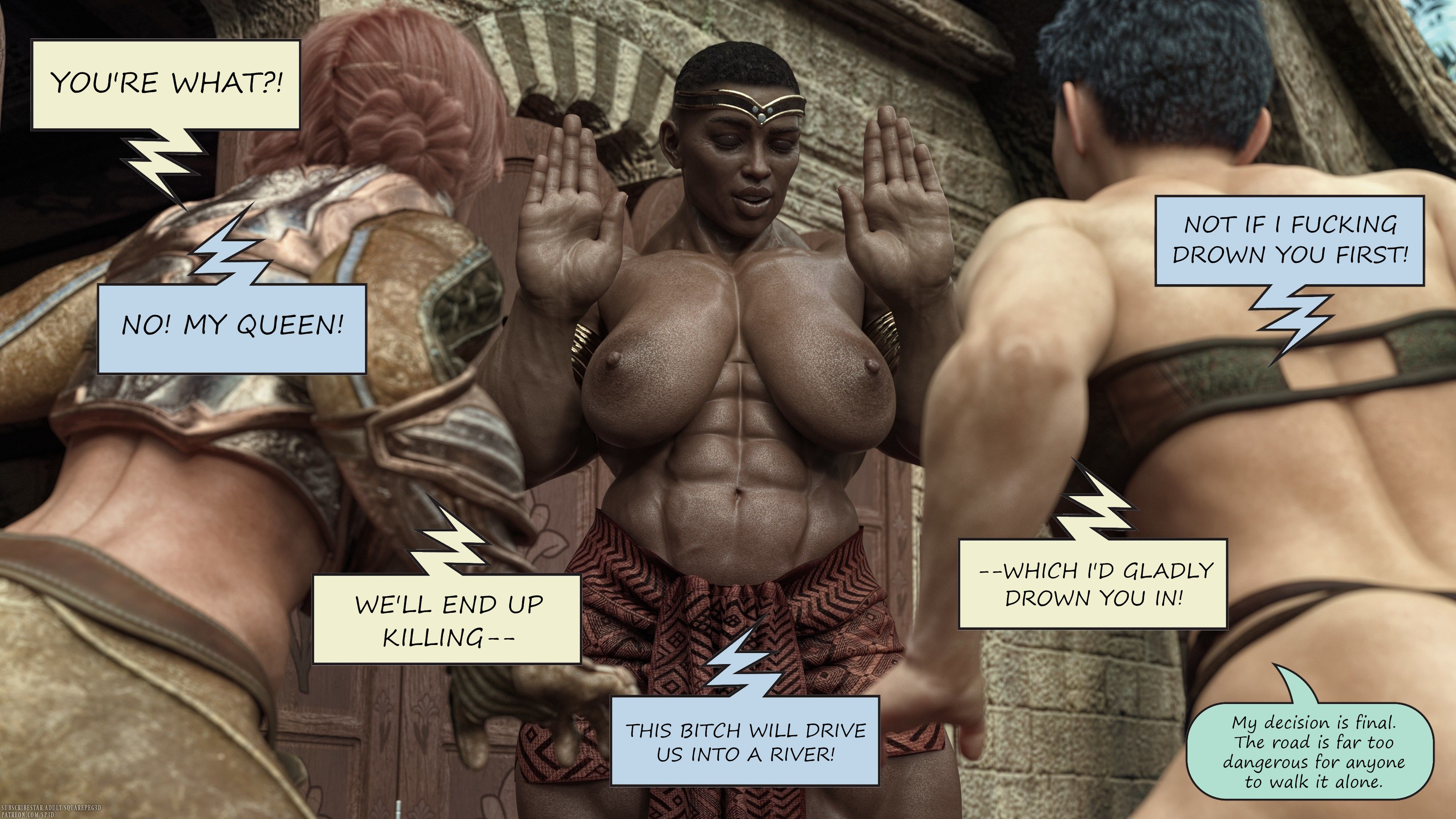 Tales Of Hylore [SquarePeg3D] - Chapter 1 — Page 131