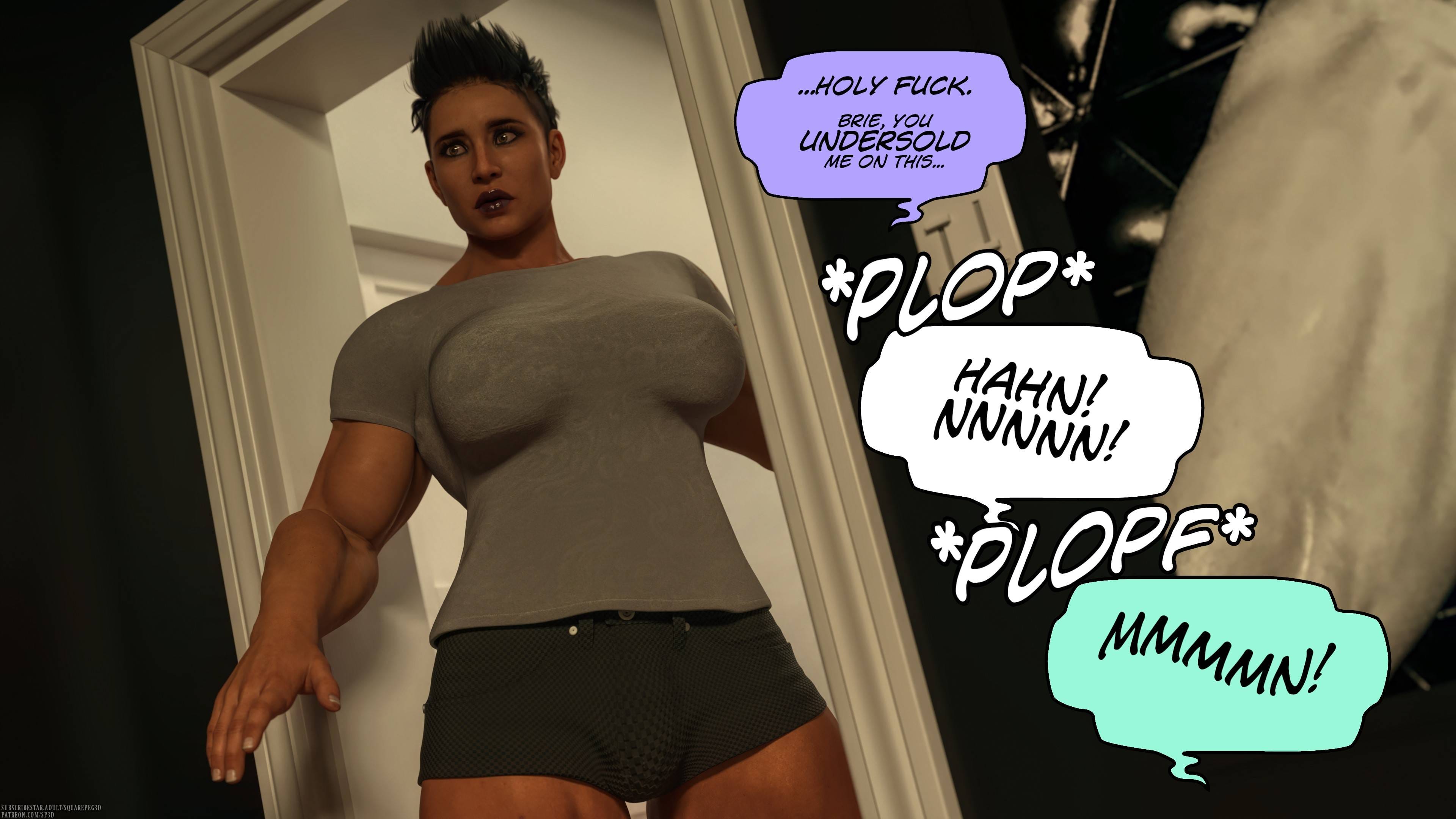 Bates And The Bitch [SquarePeg3D] - Chapter 1 — Page 132