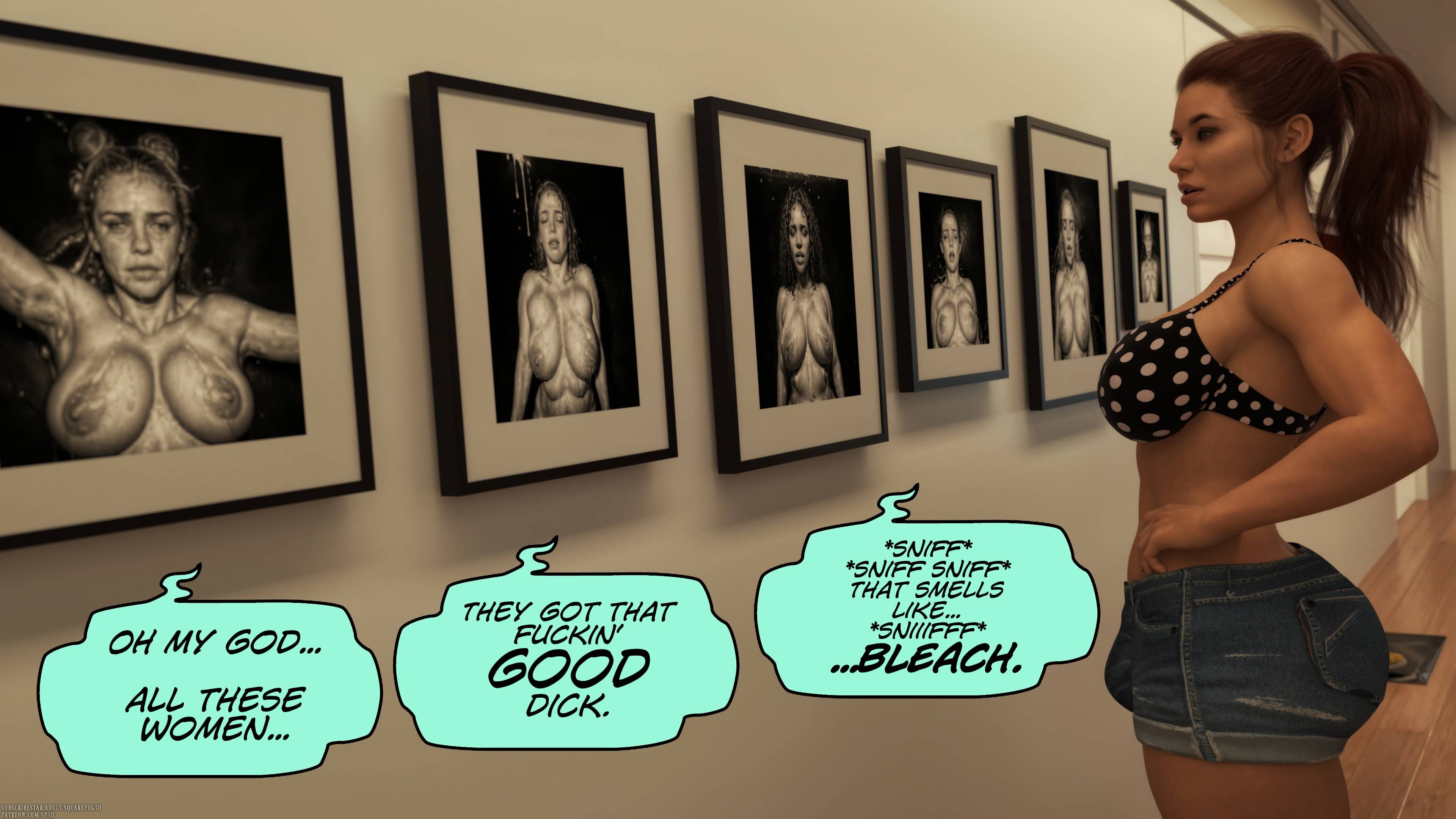 Bates And The Bitch [SquarePeg3D] - Chapter 1 — Page 25