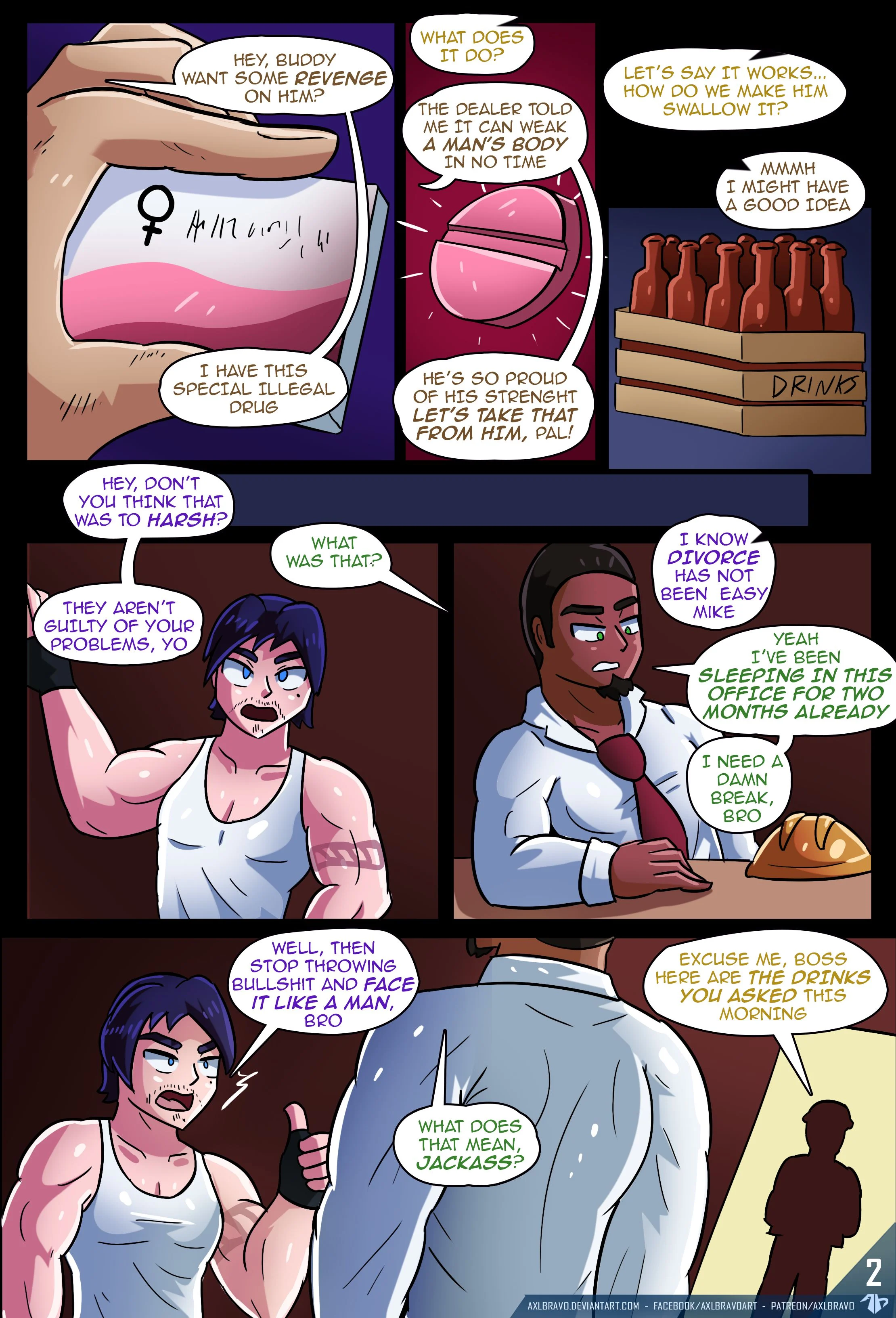 Drunken Gal [AX3LBRAVO] - Chapter 1 — Page 5